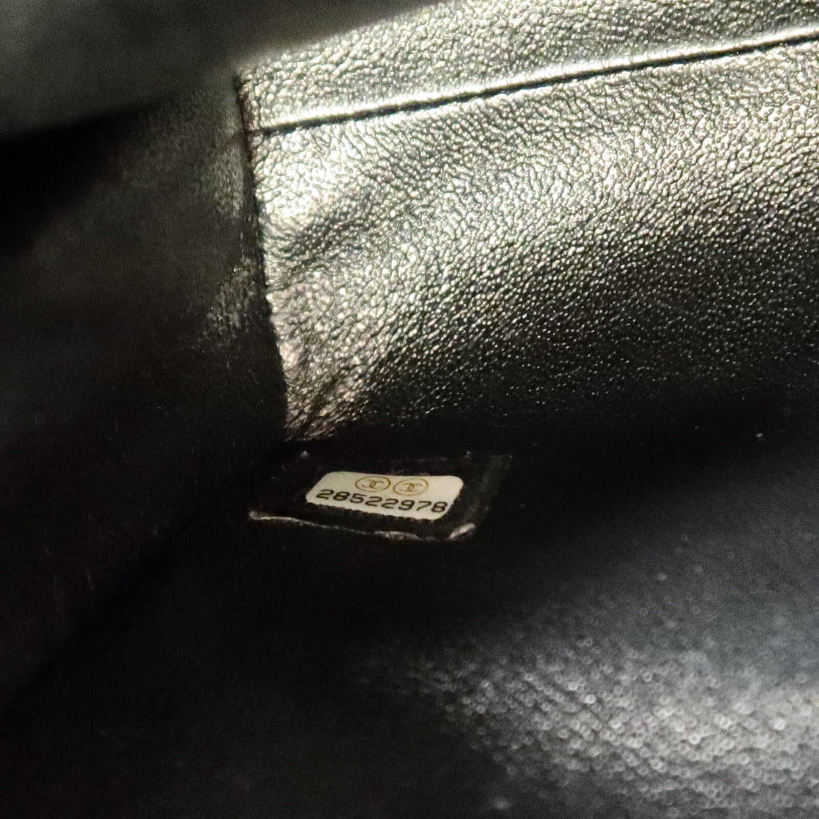 CHANEL 牛皮皮革Top Handle Flap鏈帶手挽肩背兩用袋