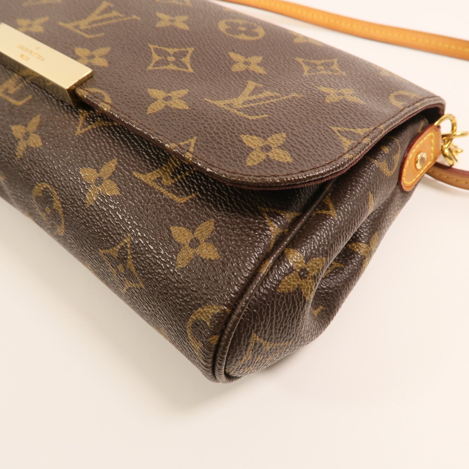 LOUIS VUITTON Monogram Favorite MM金扣手挽肩背兩用袋