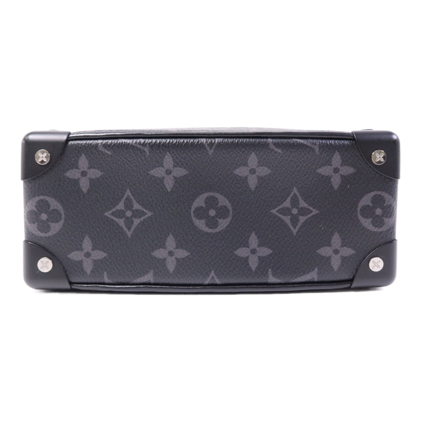 LOUIS VUITTON Monogram Eclipse Mini Soft Trunk肩背袋