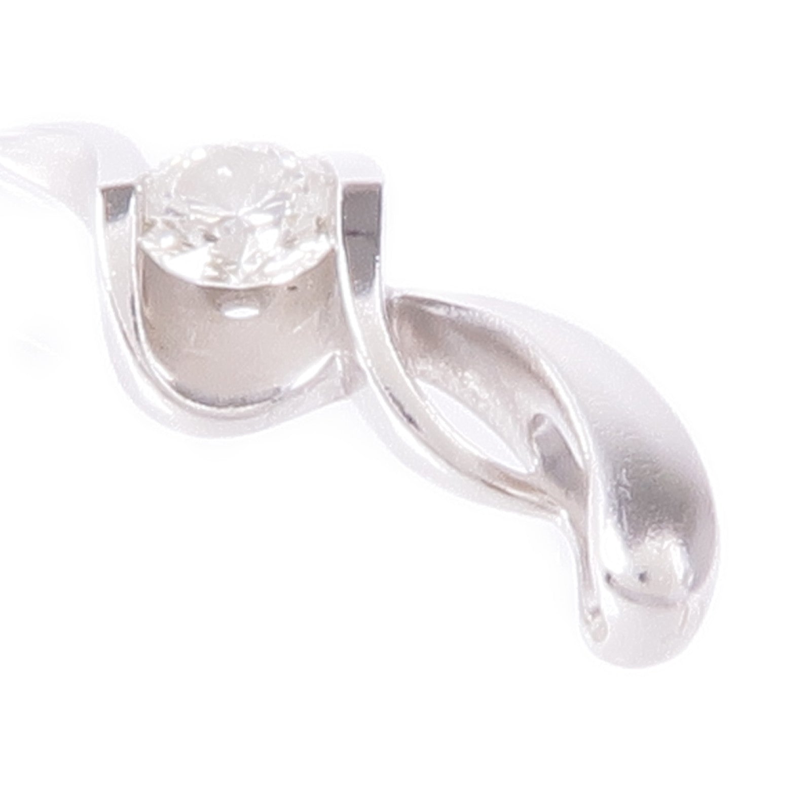 JEWELRY 【激減優惠】18K白金Diamond Pendant Top鑽石吊墜