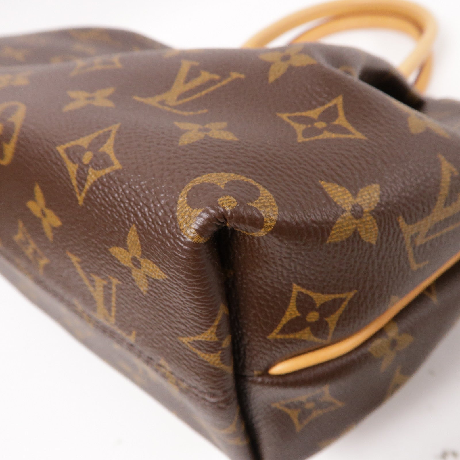 LOUIS VUITTON Monogram Turenne PM金扣肩背袋啡色