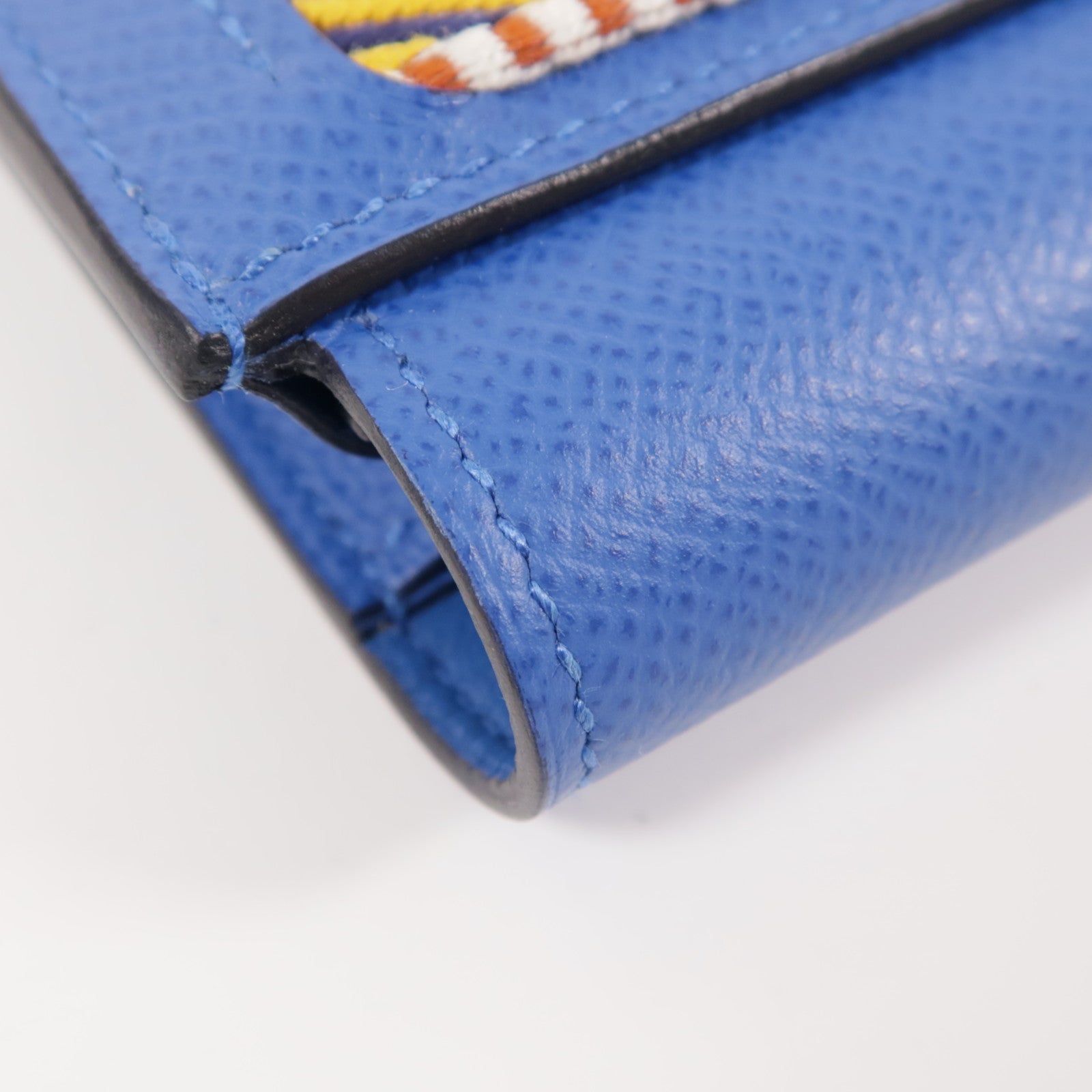 HERMES 【激減優惠】Epsom皮革Passant Long Wallet銀扣長錢包