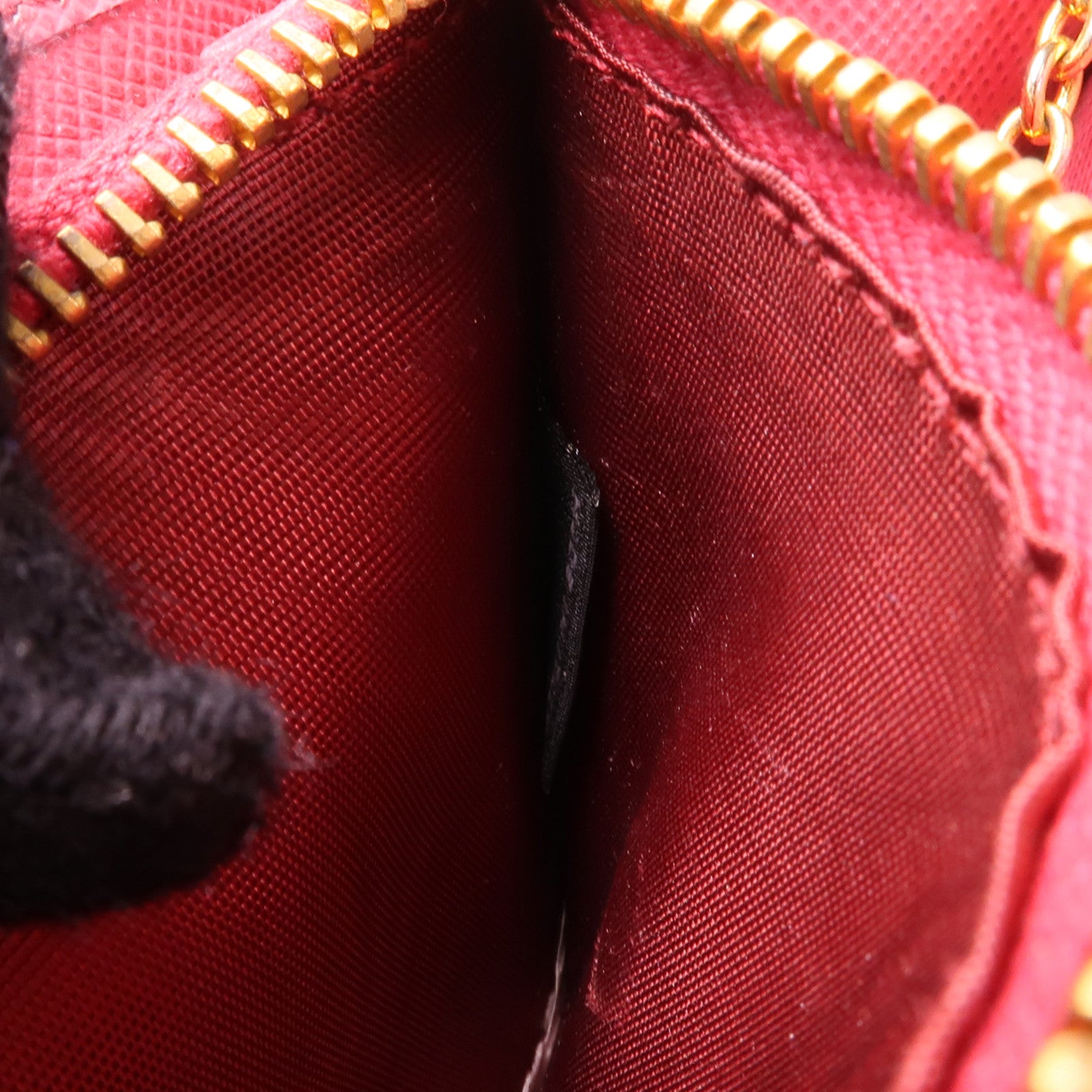 PRADA GHW Long Button Wallet 1M1132 Saffiano Leather Pink