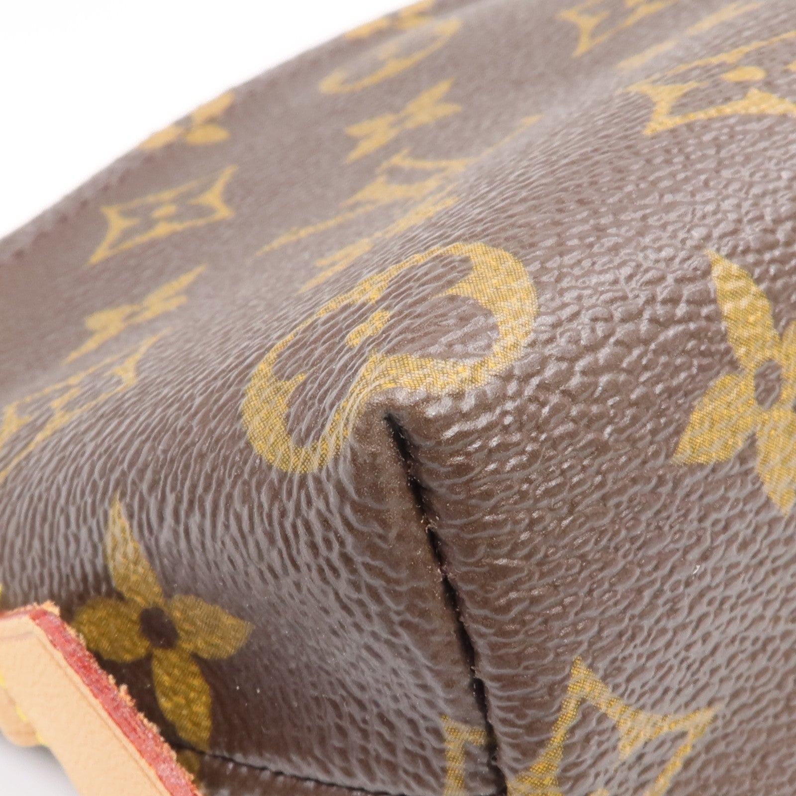 LOUIS VUITTON Monogram Cosmetic Bag金扣化妝袋