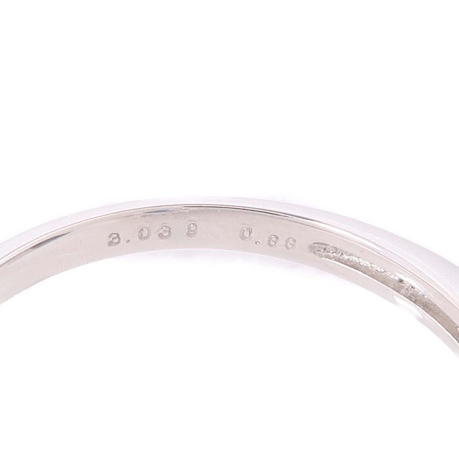 JEWELRY PT950鉑金Sapphire/Diamond Ring藍寶石/鑽石戒指US#6