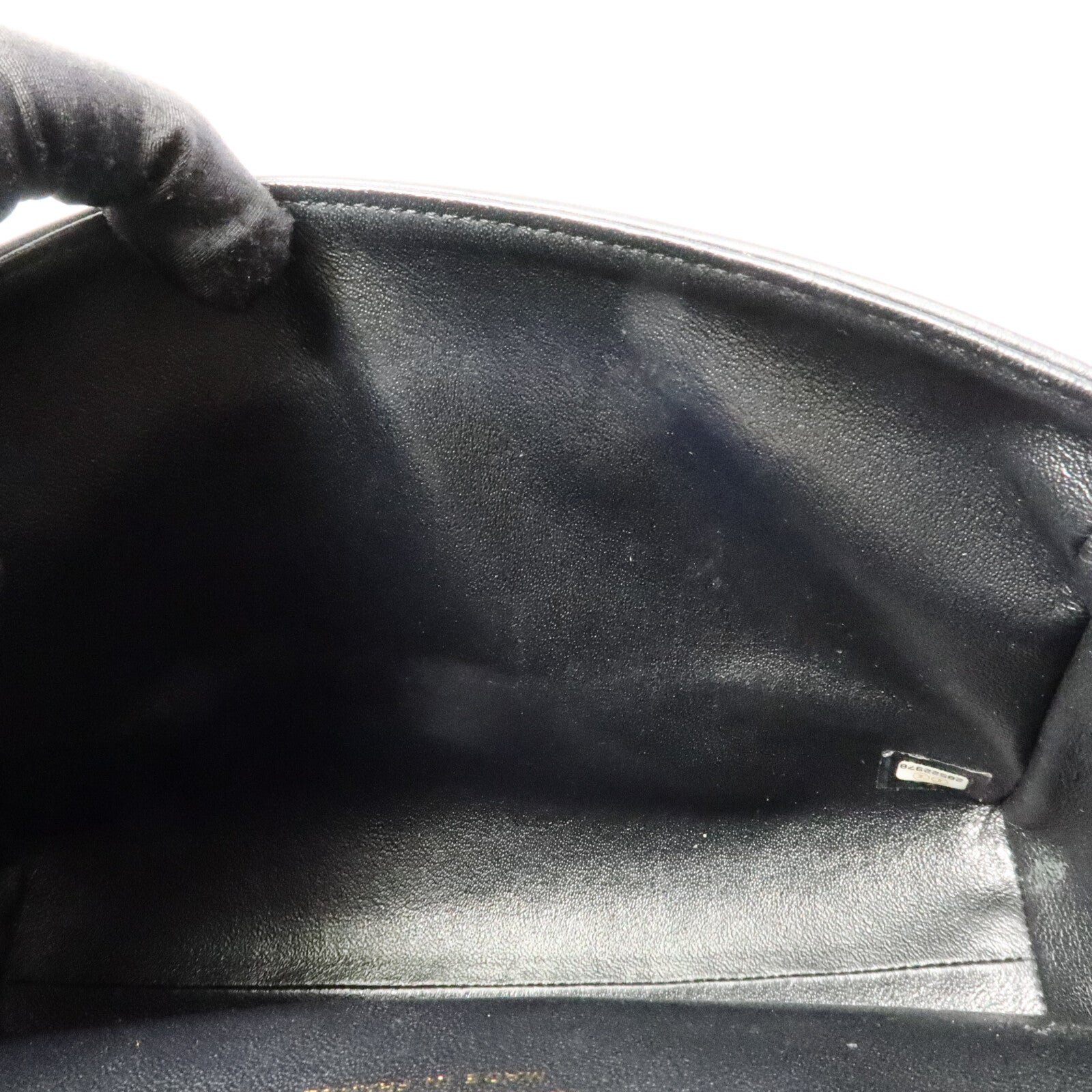 CHANEL 牛皮皮革Top Handle Flap鏈帶手挽肩背兩用袋