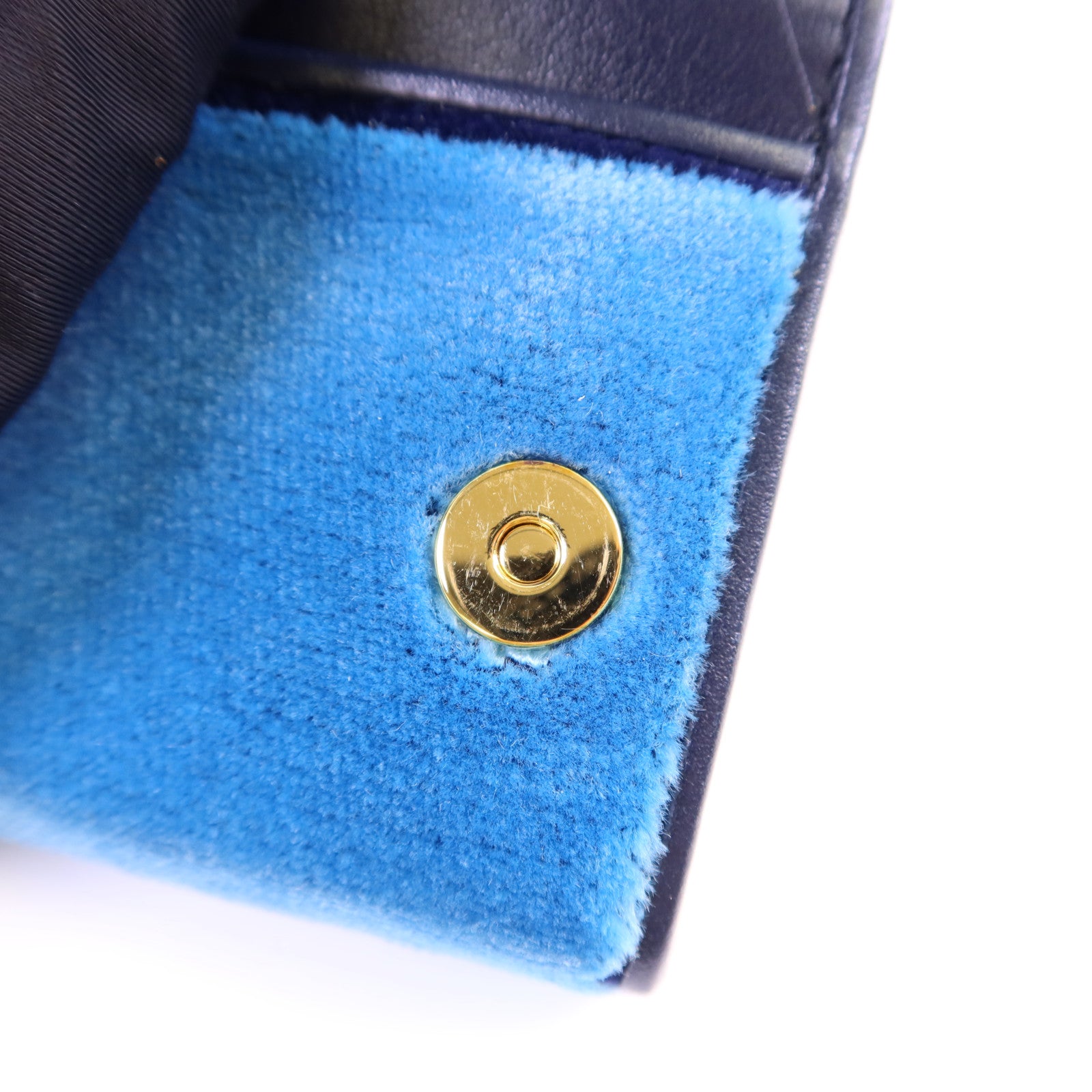 PRADA 天鵝絨Cahier Long Wallet金扣長錢包1MN019