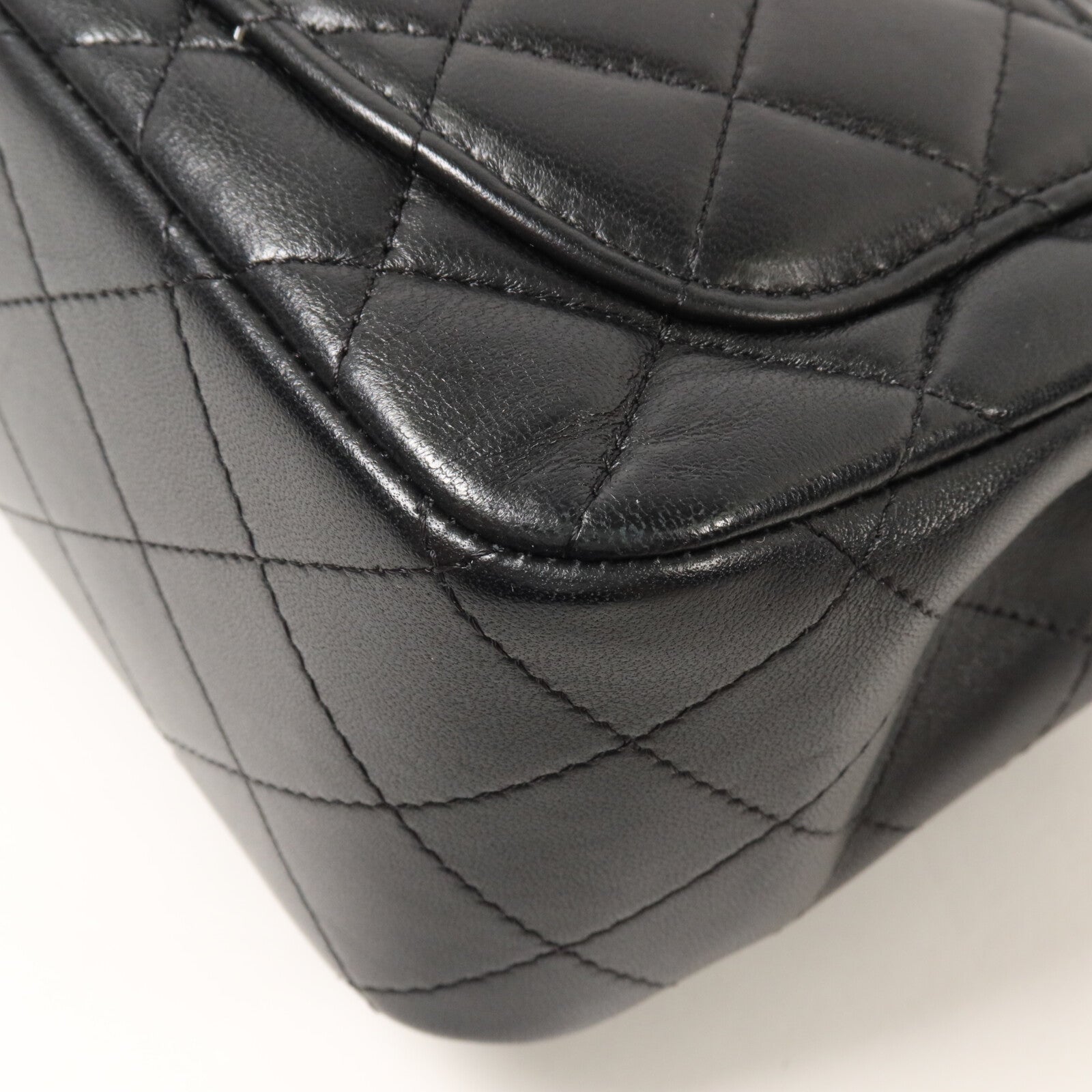 CHANEL 羊皮皮革Classic 17鏈帶肩背袋