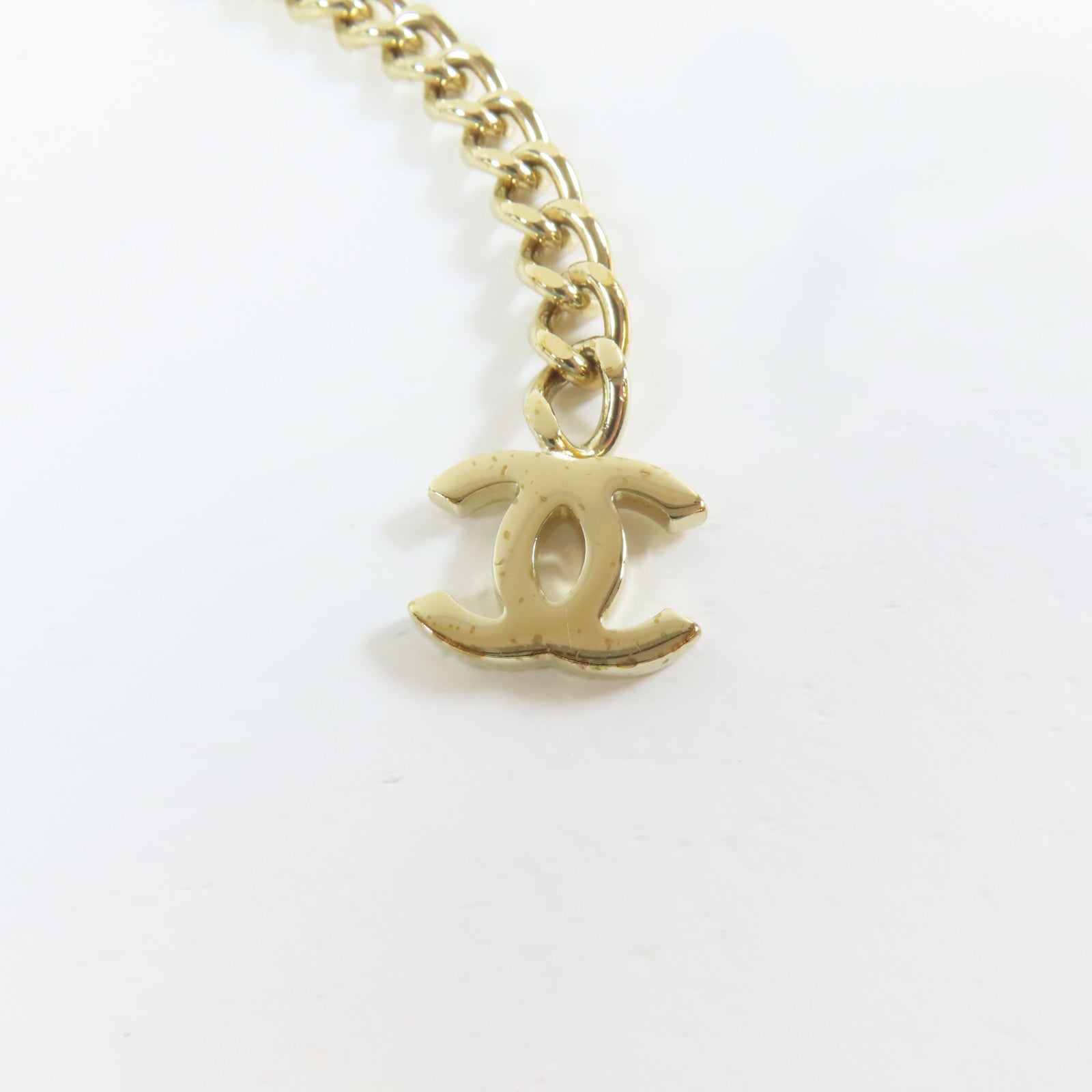 CHANEL 【激減優惠】金屬Chain Belt腰帶金色