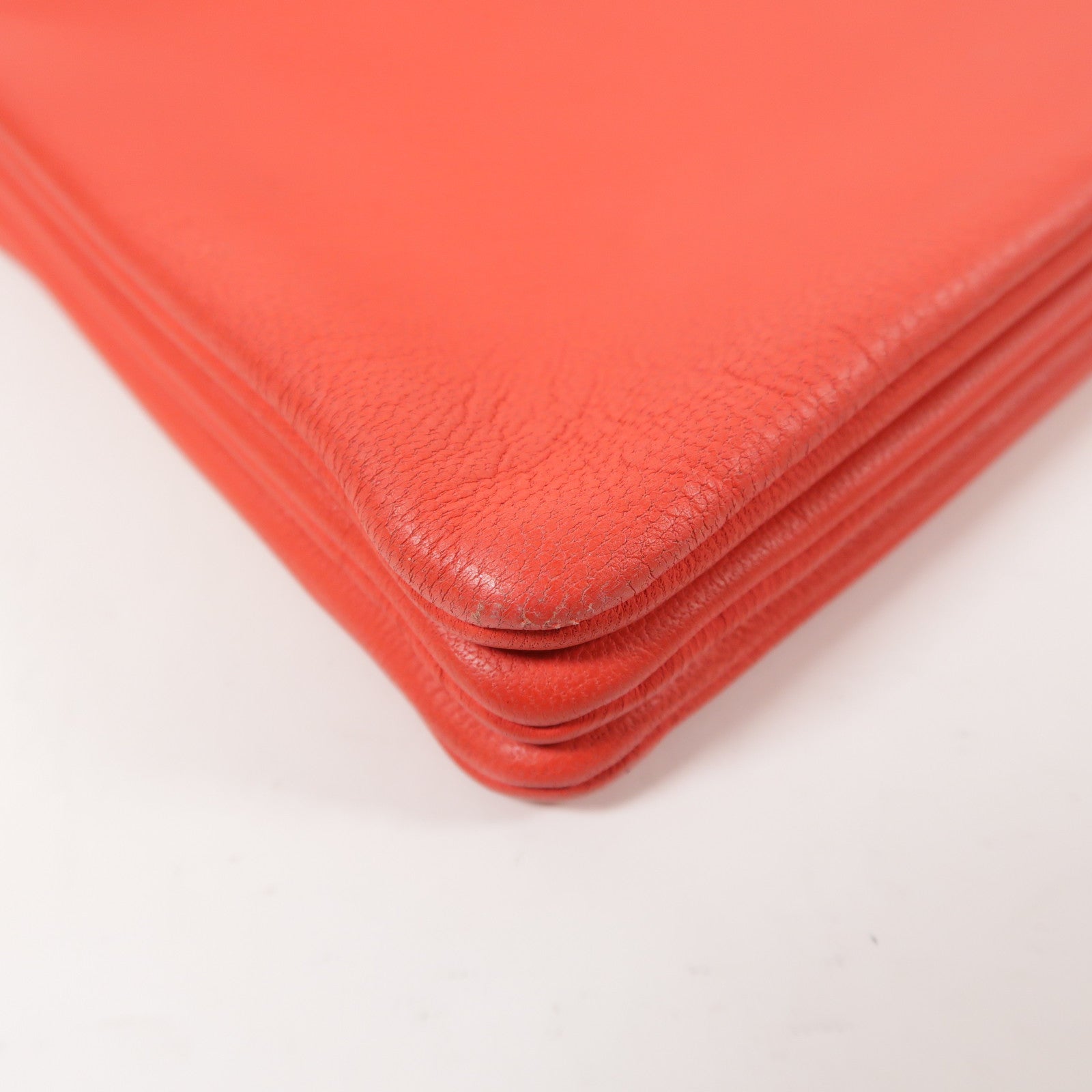 CELINE 【激減優惠】羊皮皮革Trio金扣肩背袋