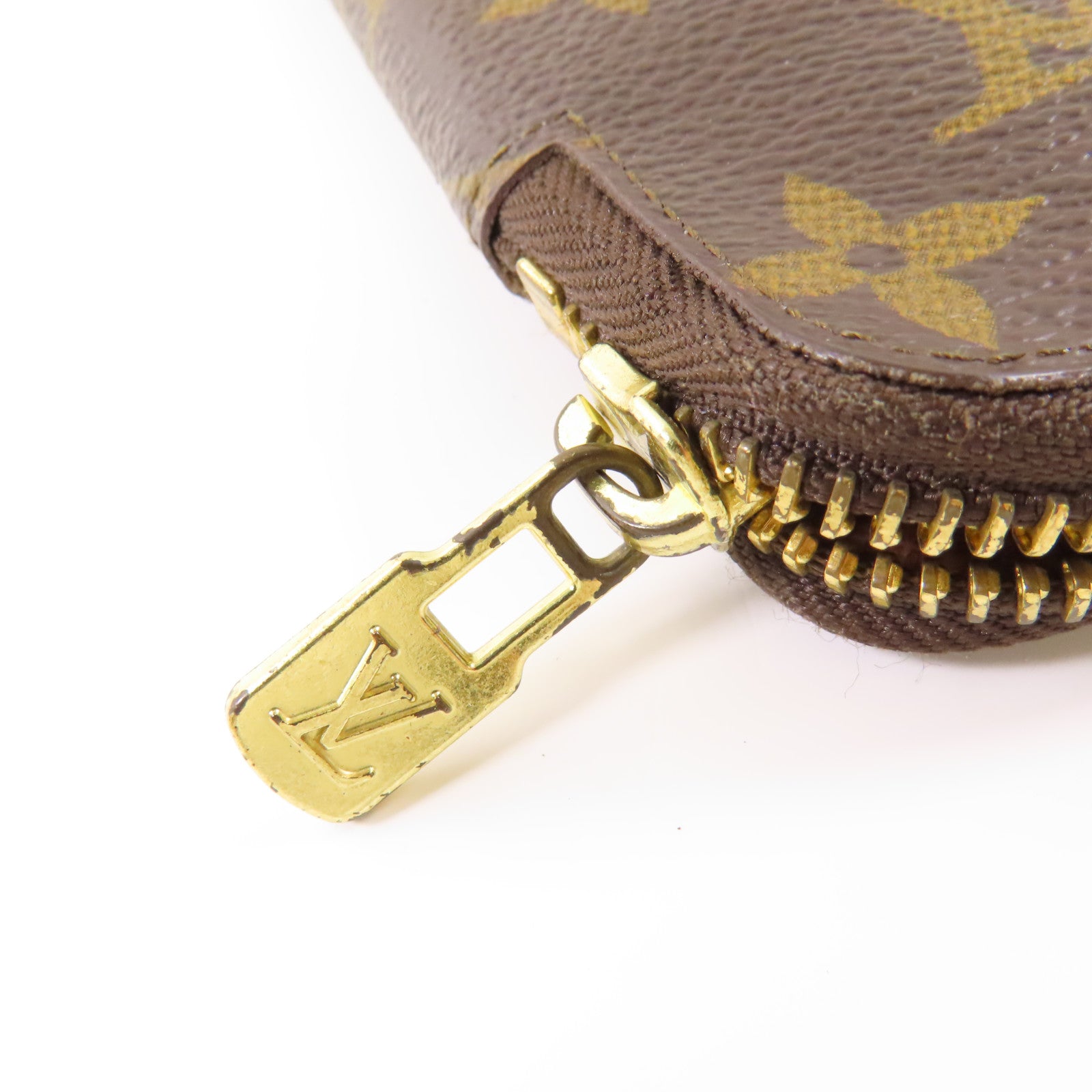 LOUIS VUITTON Monogram Organizer De Voyage金扣長錢包