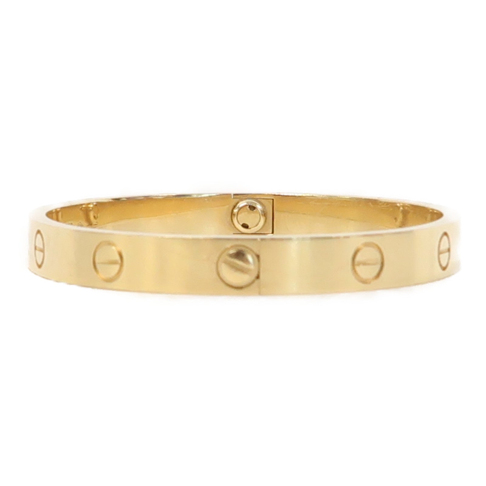 CARTIER 18K黃金Love Bracelet手鐲