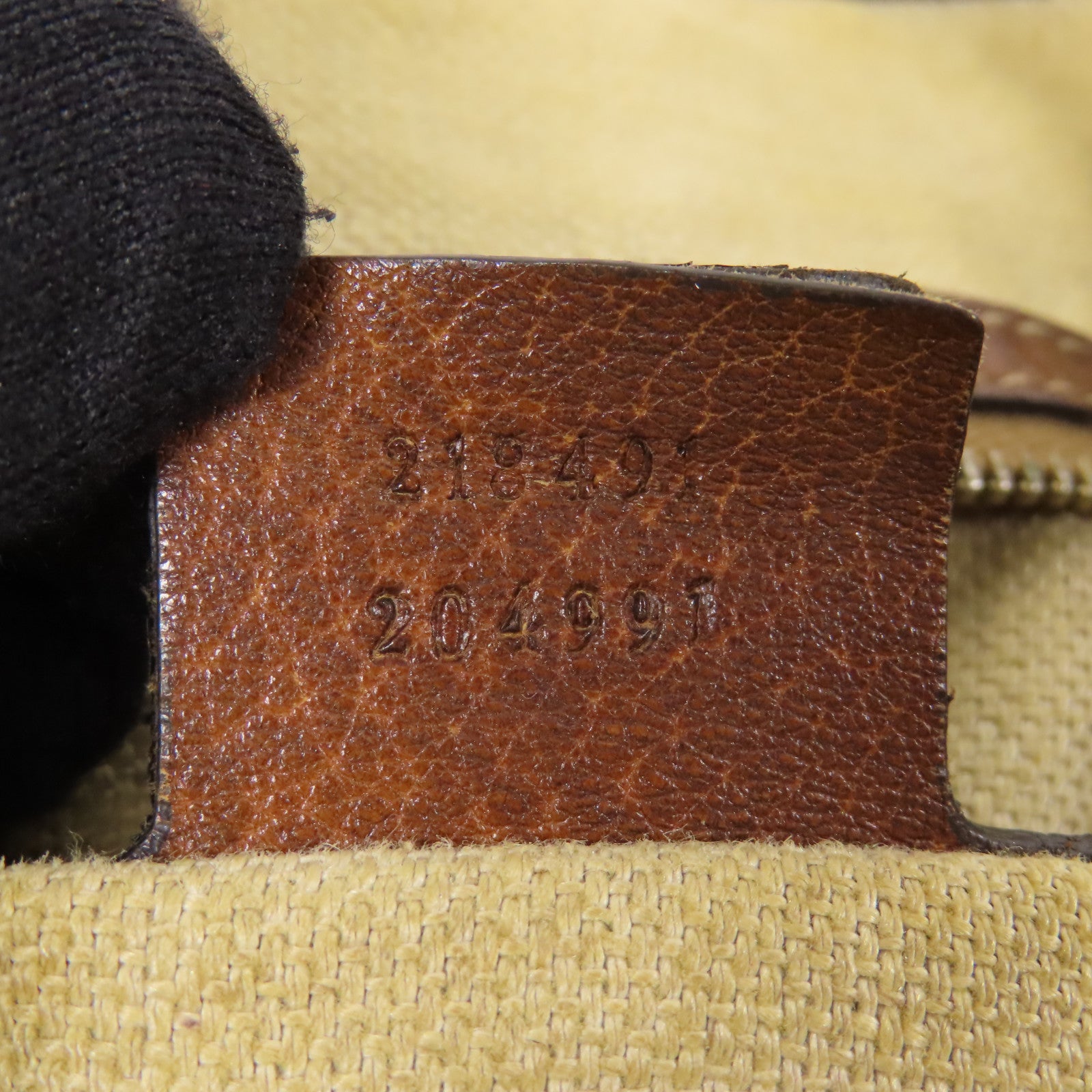 GUCCI 皮革Shoulder Bag金扣手挽肩背兩用袋