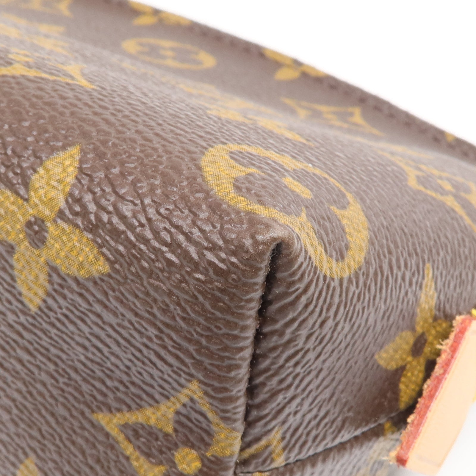 LOUIS VUITTON Monogram Cosmetic Bag金扣化妝袋