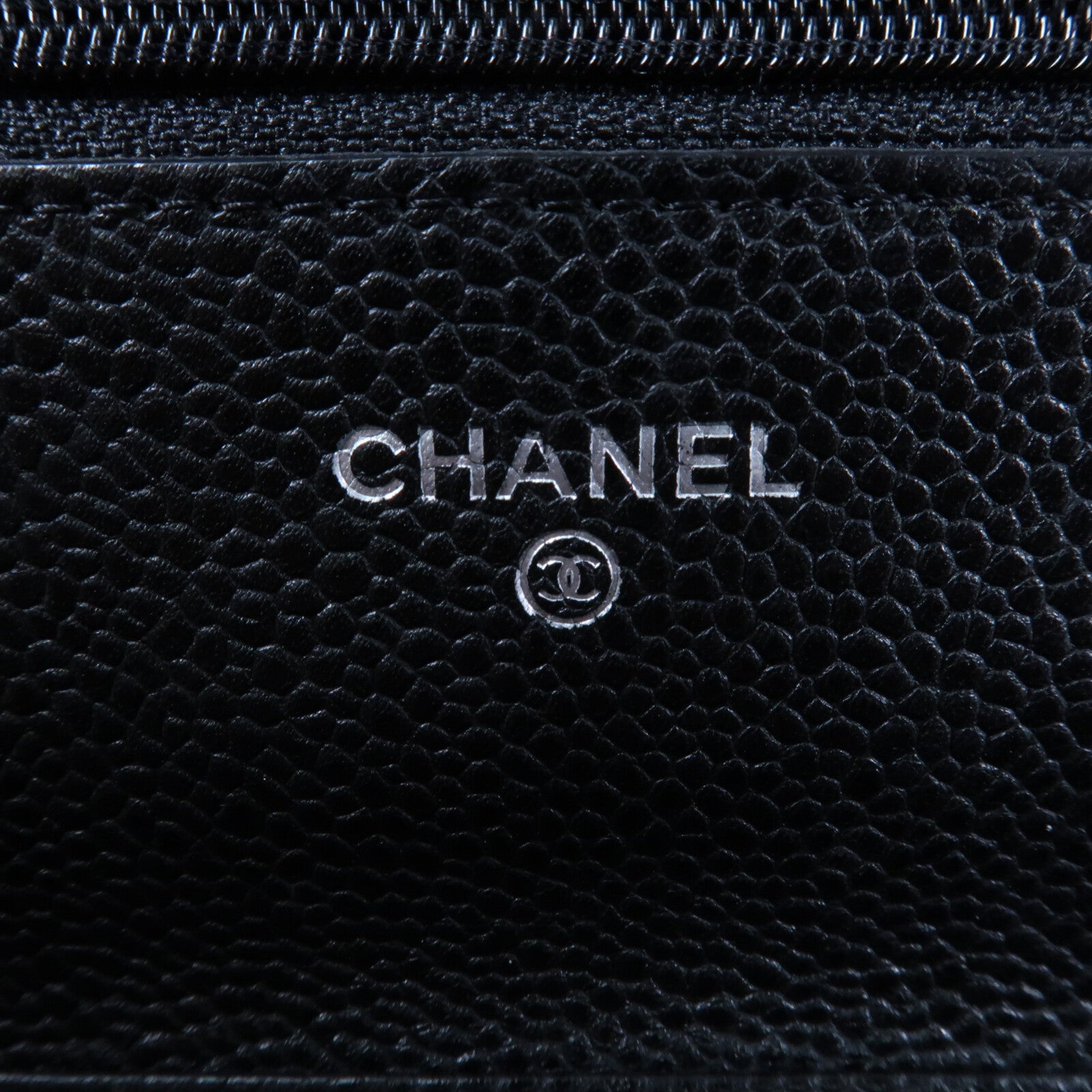 CHANEL 牛皮皮革Wallet On Chain鏈帶肩背袋