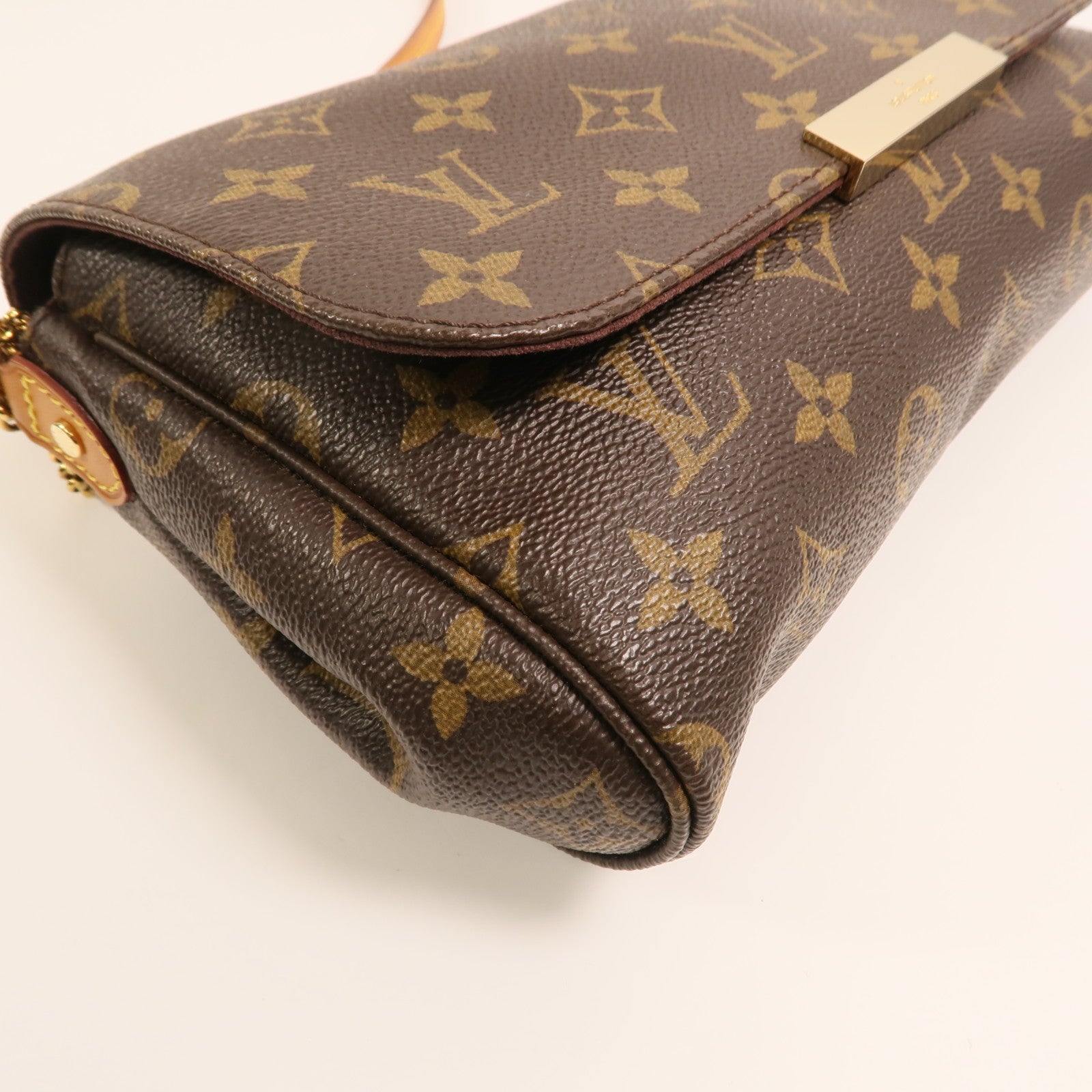 LOUIS VUITTON Monogram Favorite MM金扣手挽肩背兩用袋