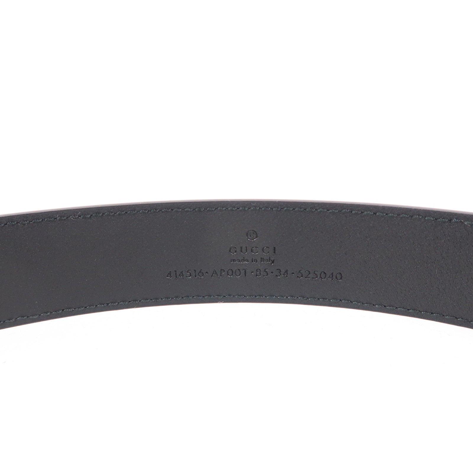 GUCCI 牛皮皮革Belt金扣皮帶