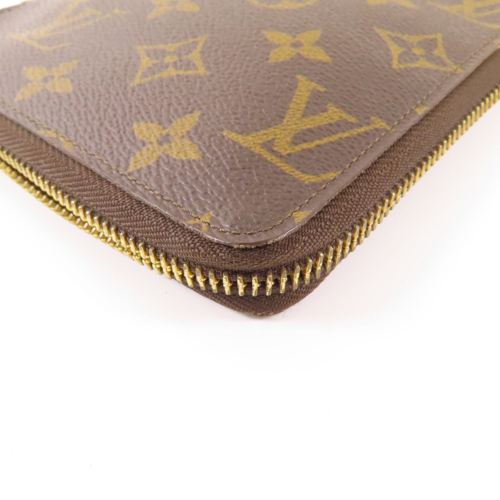 LOUIS VUITTON Monogram Organizer De Voyage金扣長錢包