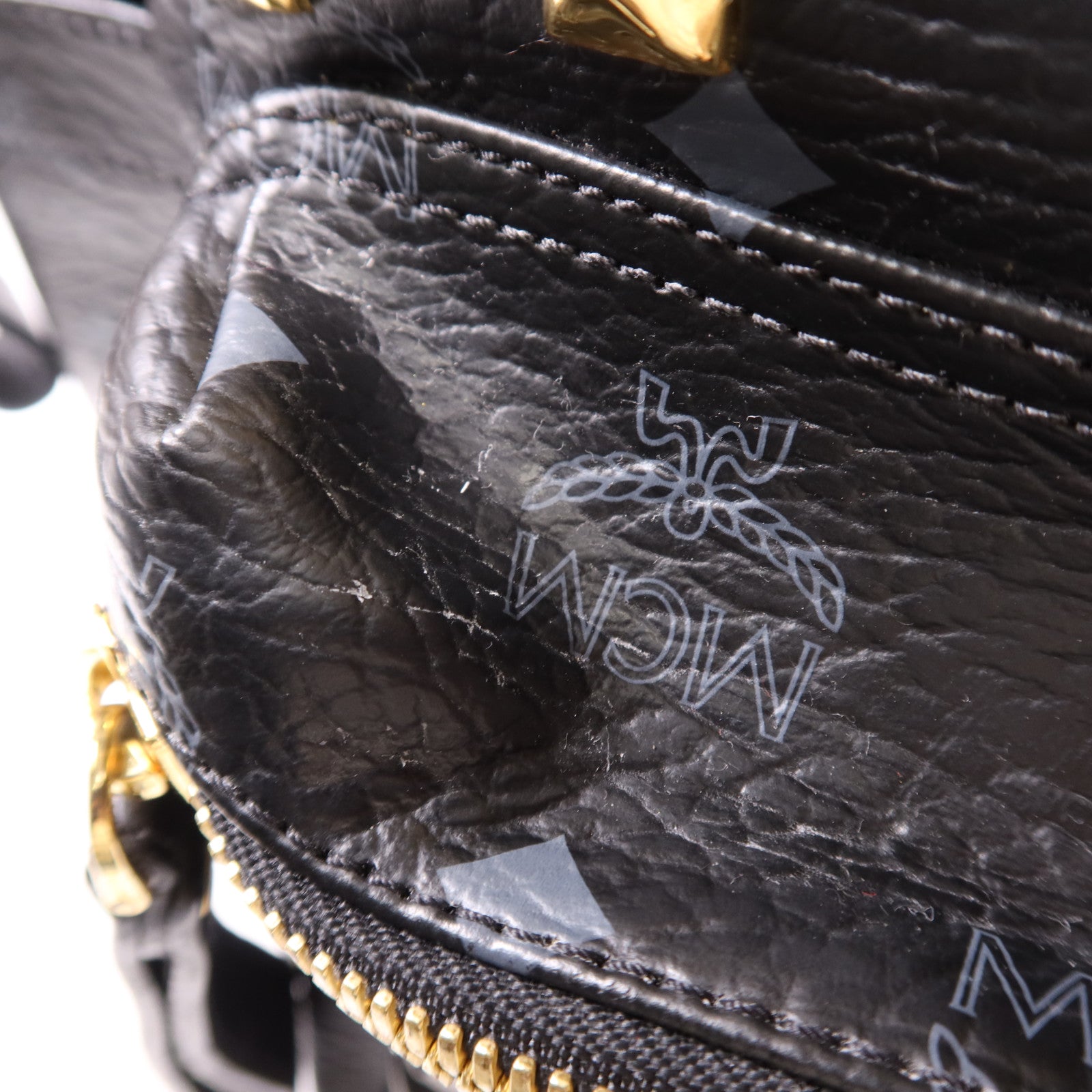 MCM 塗層帆布Rucksack背包