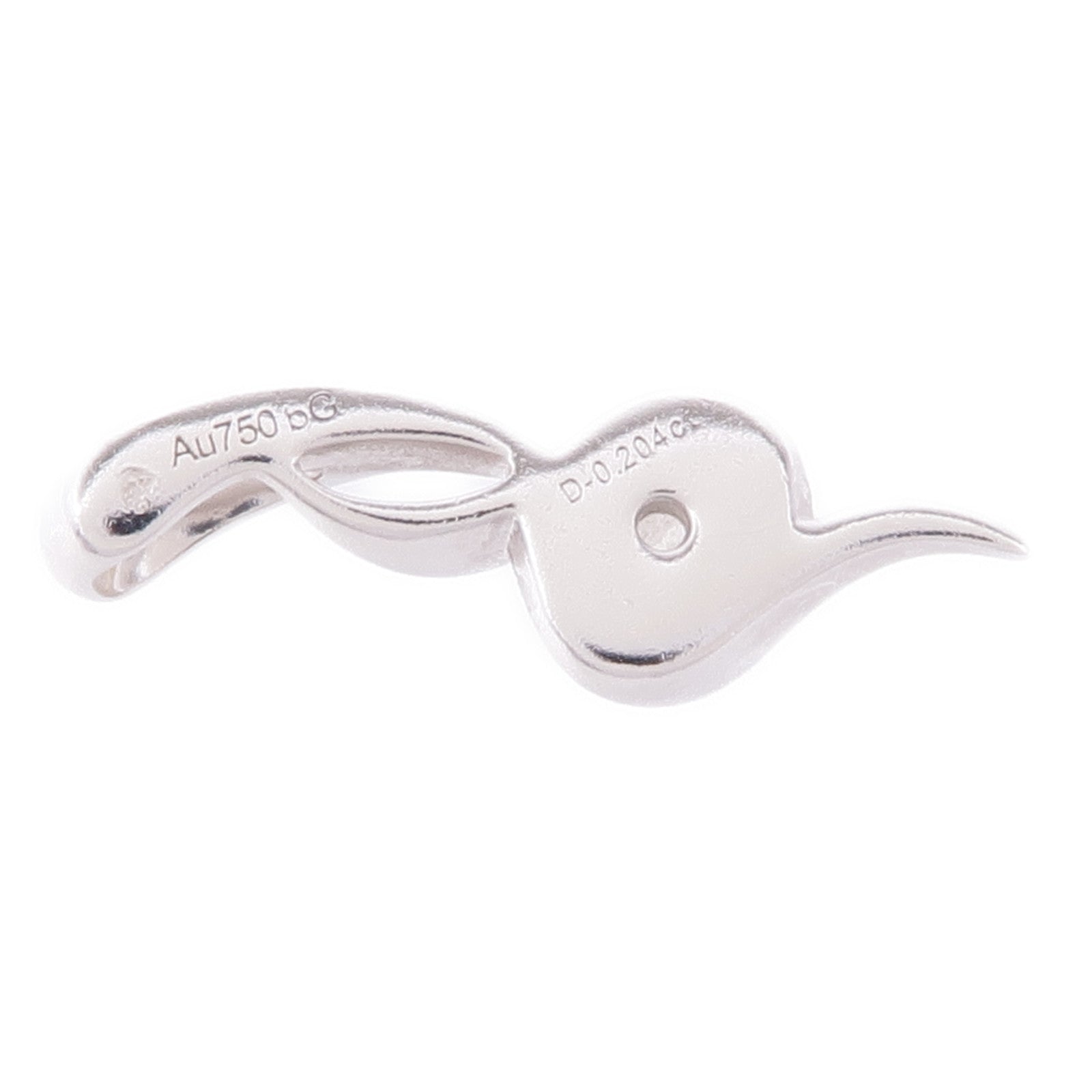 JEWELRY Diamond Pendant Top 18K White Gold