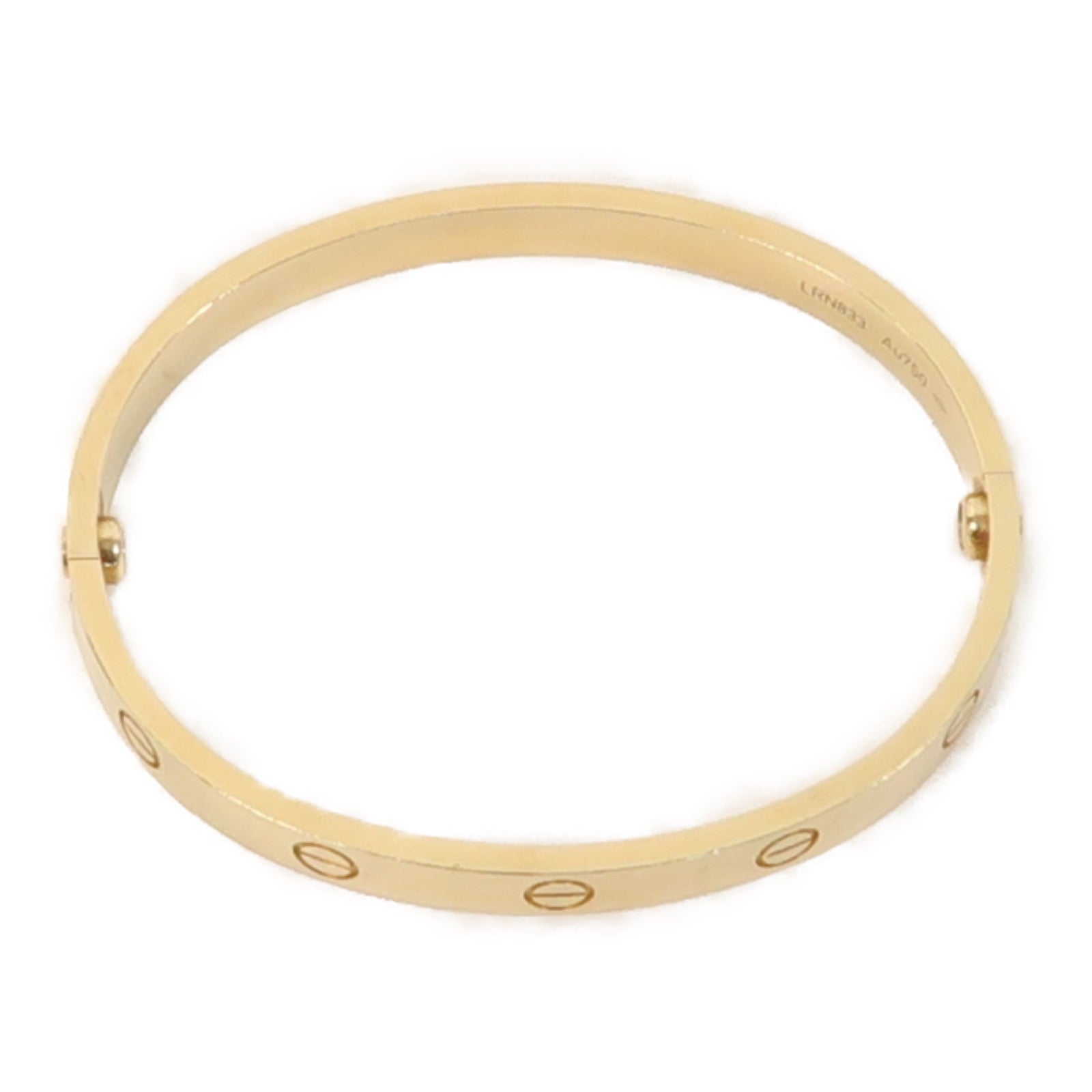 CARTIER 18K黃金Love Bracelet手鐲