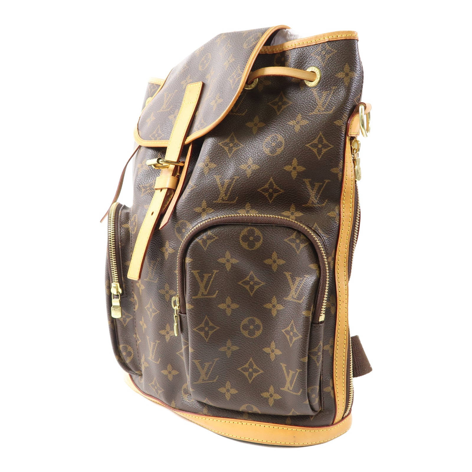 LOUIS VUITTON Monogram Sac A Dos Bosphore背包棕色