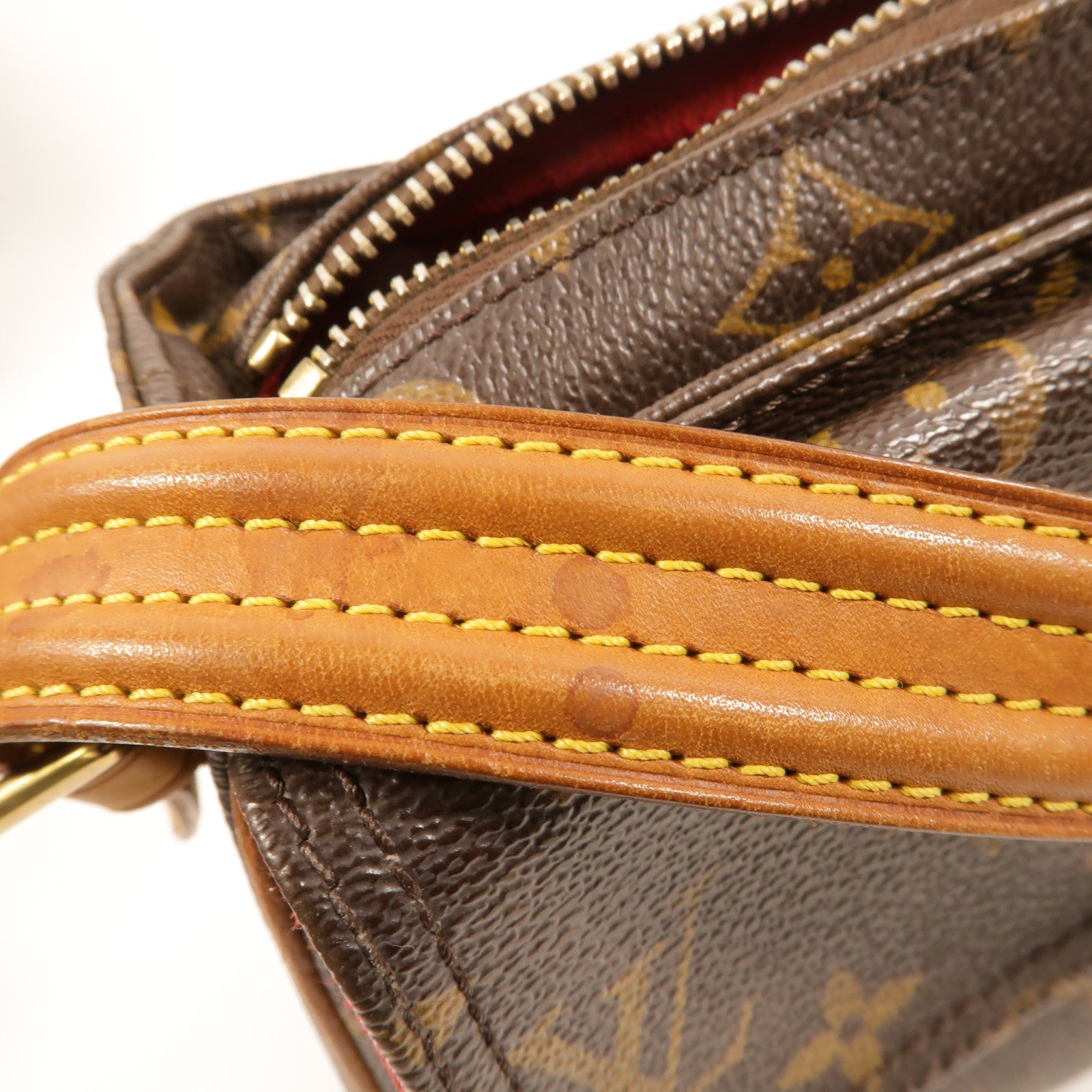 LOUIS VUITTON Monogram Viva Cite MM金扣肩背袋