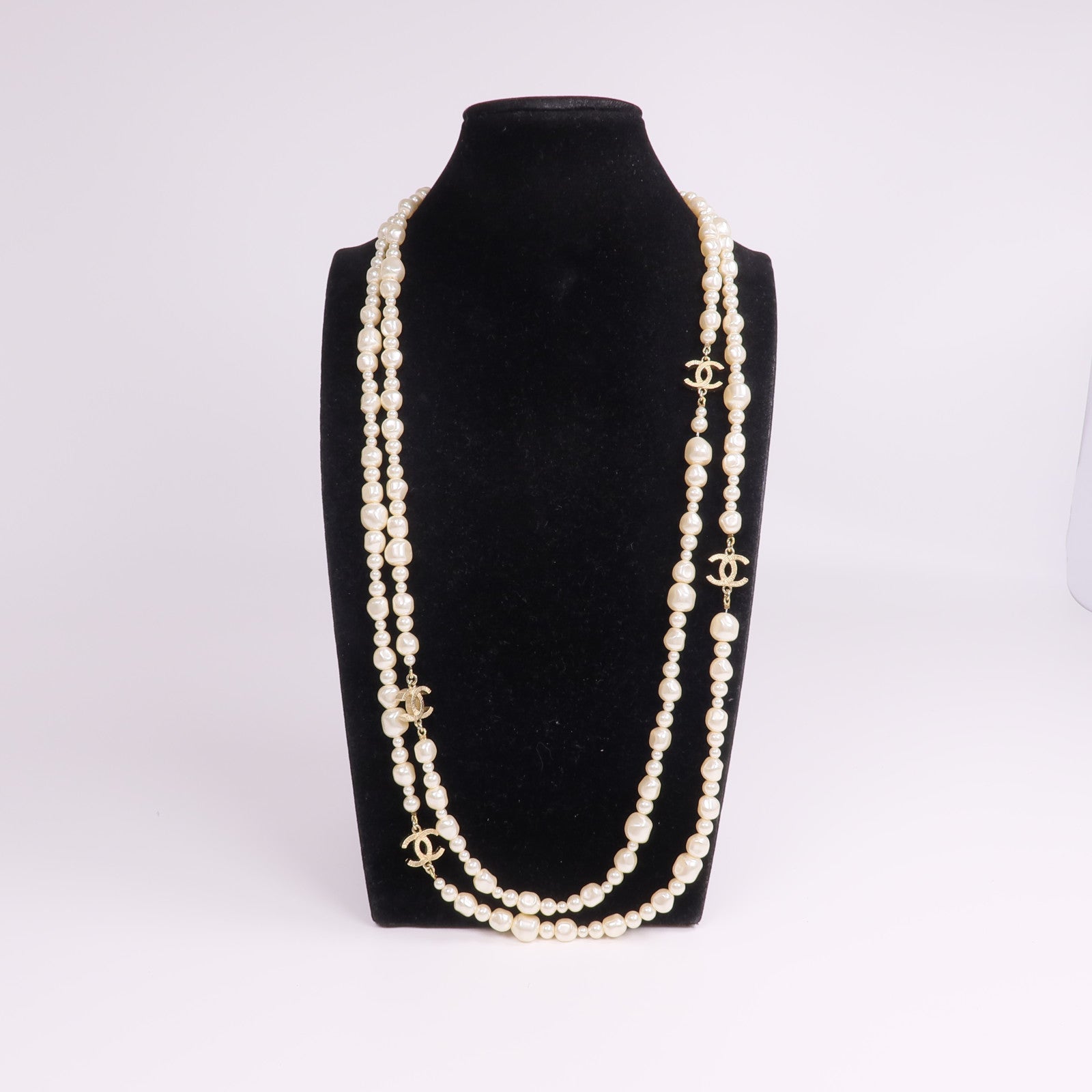 CHANEL PVC/金屬Necklace項鍊