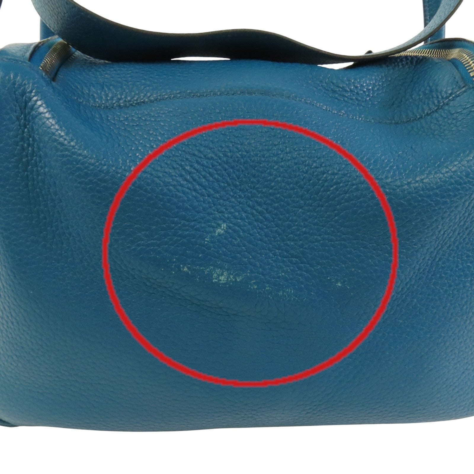 HERMES Clemence皮革Lindy 30銀扣肩背袋