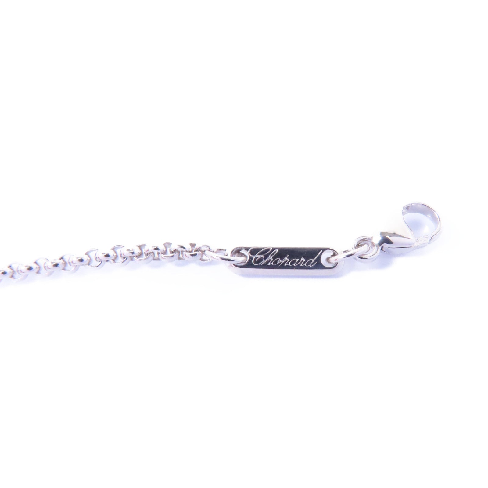 Chopard 18K白金Diamond Necklace 0.05ct鑽石項鍊