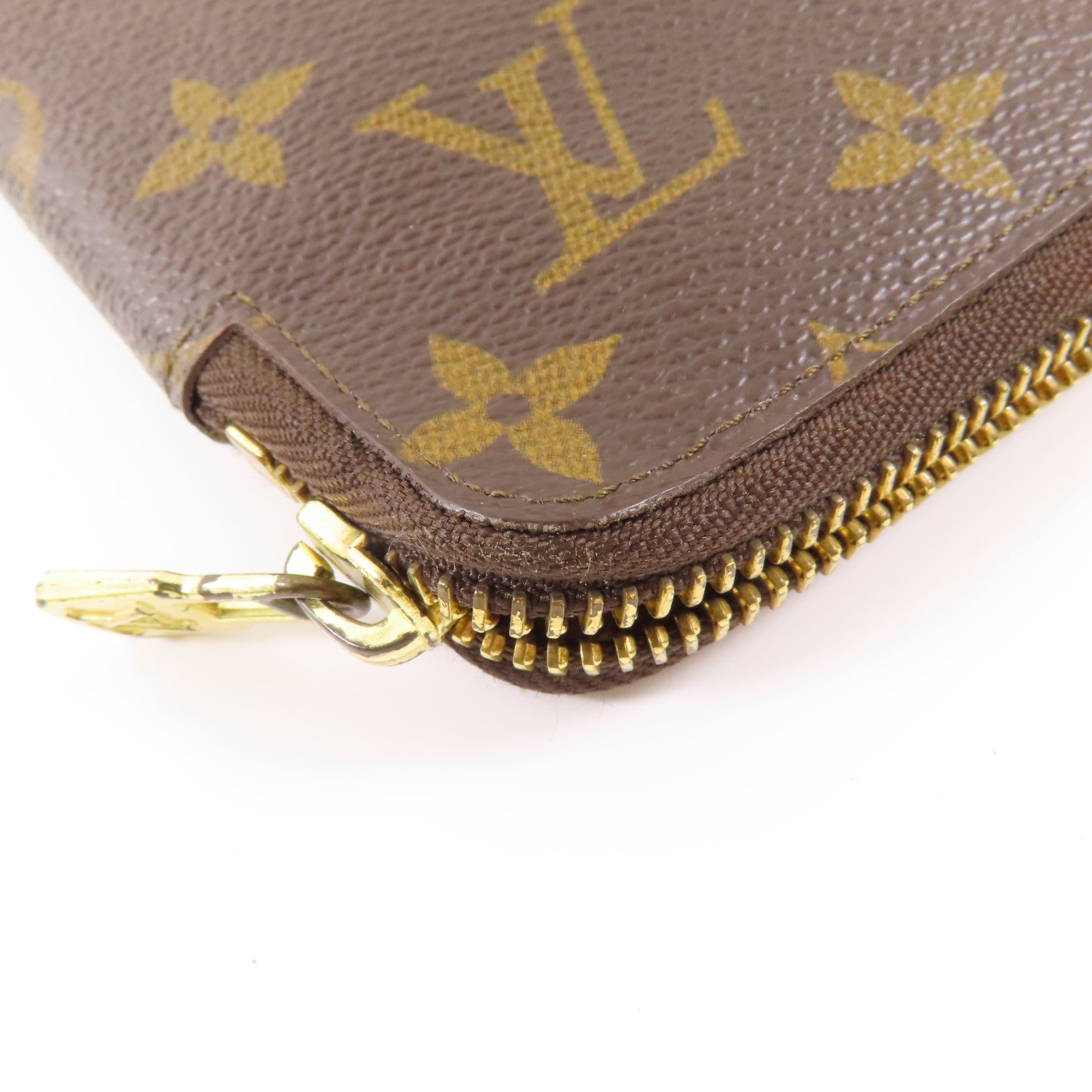 LOUIS VUITTON Monogram Organizer De Voyage金扣長錢包