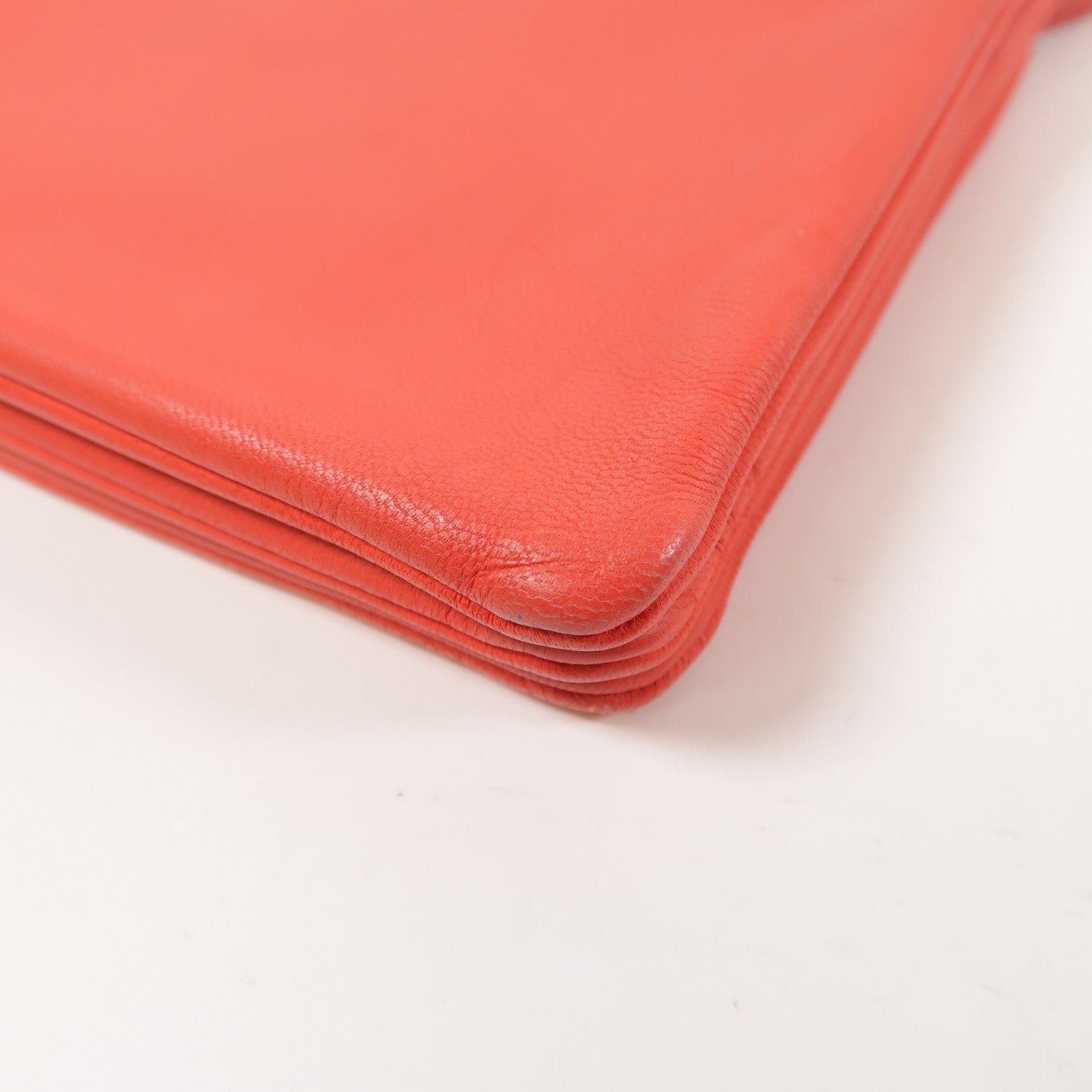 CELINE 羊皮皮革Trio金扣肩背袋