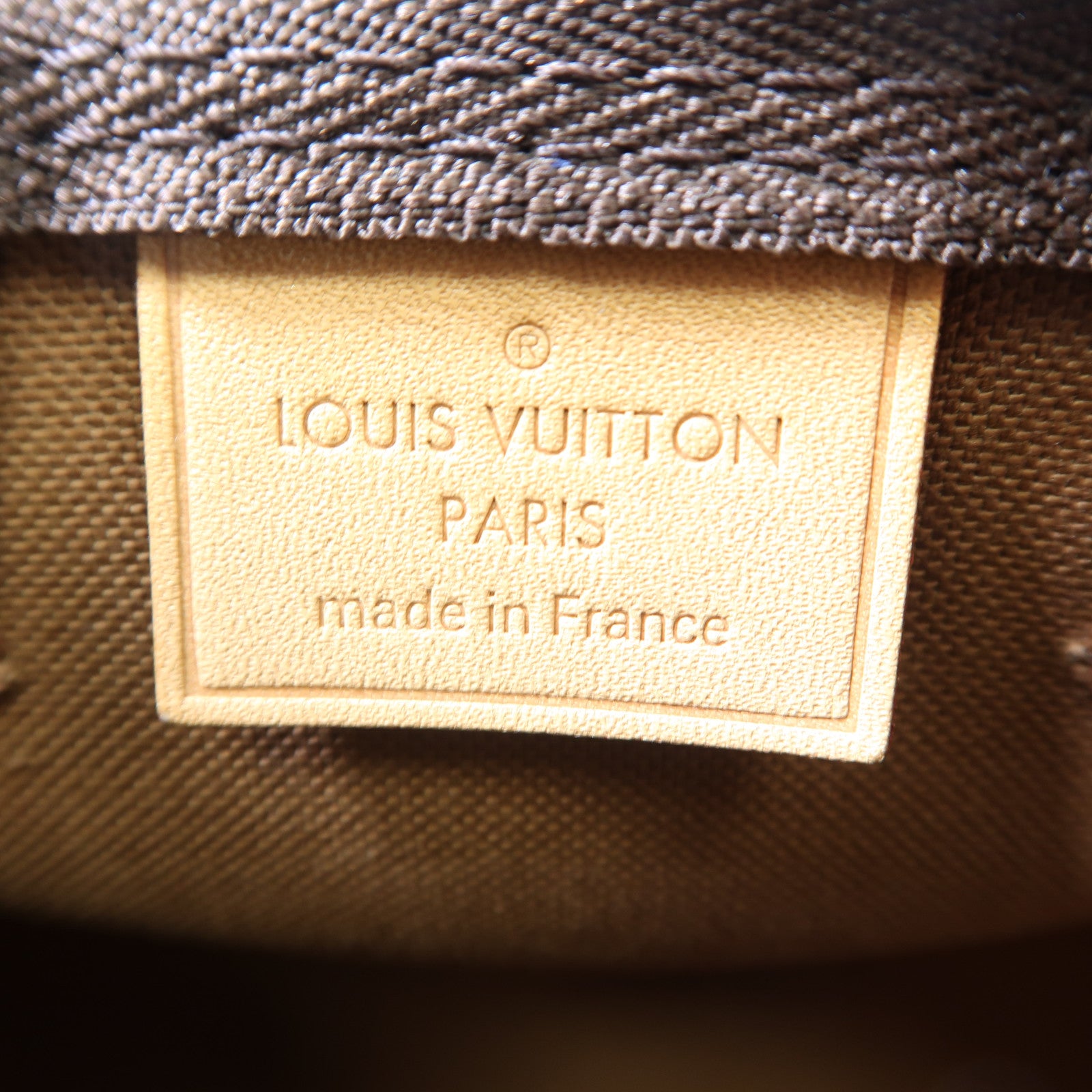LOUIS VUITTON Monogram Nano Speedy金扣手挽肩背兩用袋棕色