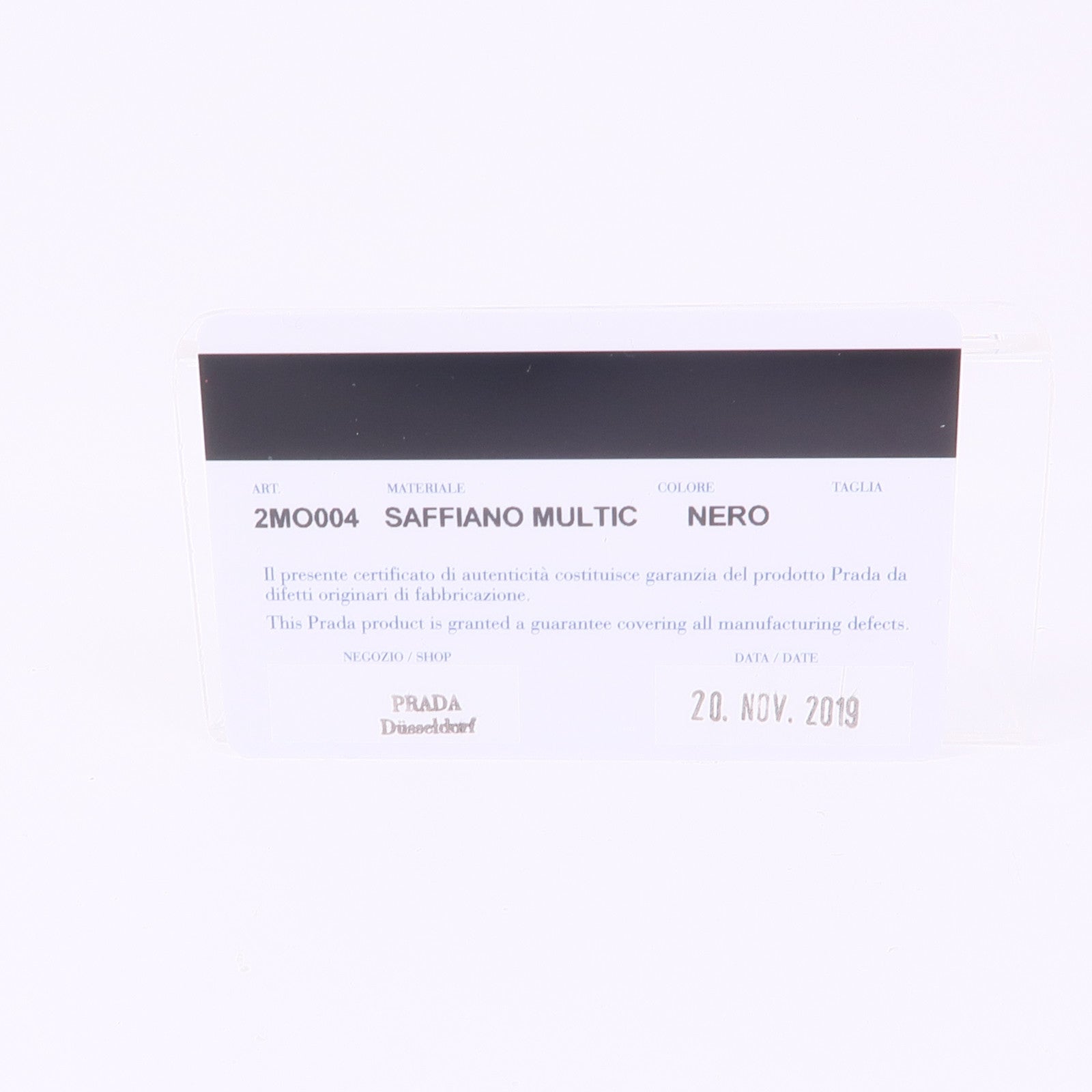 PRADA Saffiano Multic皮革Bifold Wallet錢包