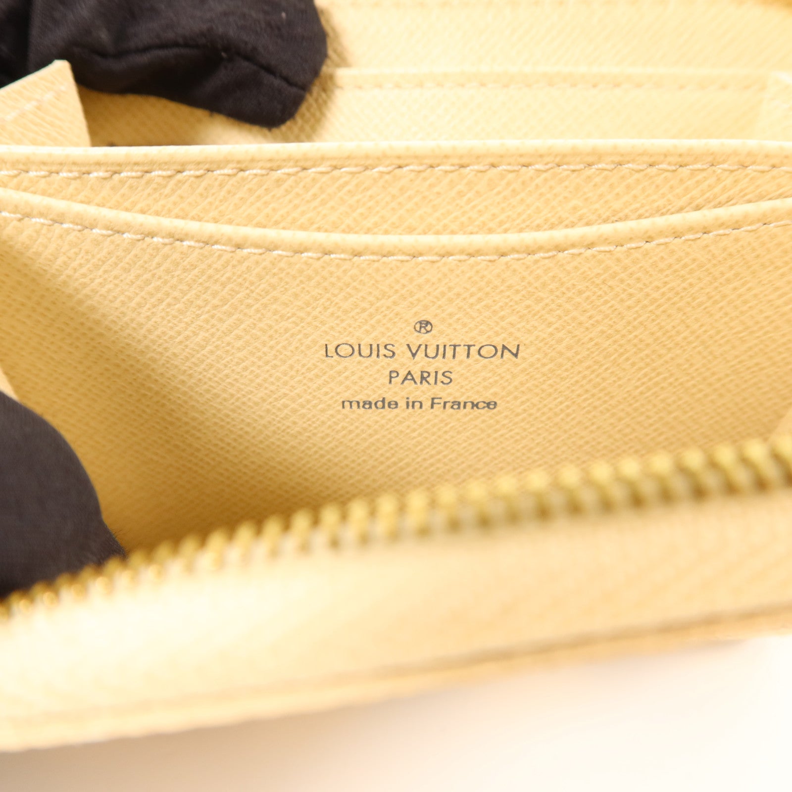 LOUIS VUITTON Damier Azur Coin Purse金扣零錢包