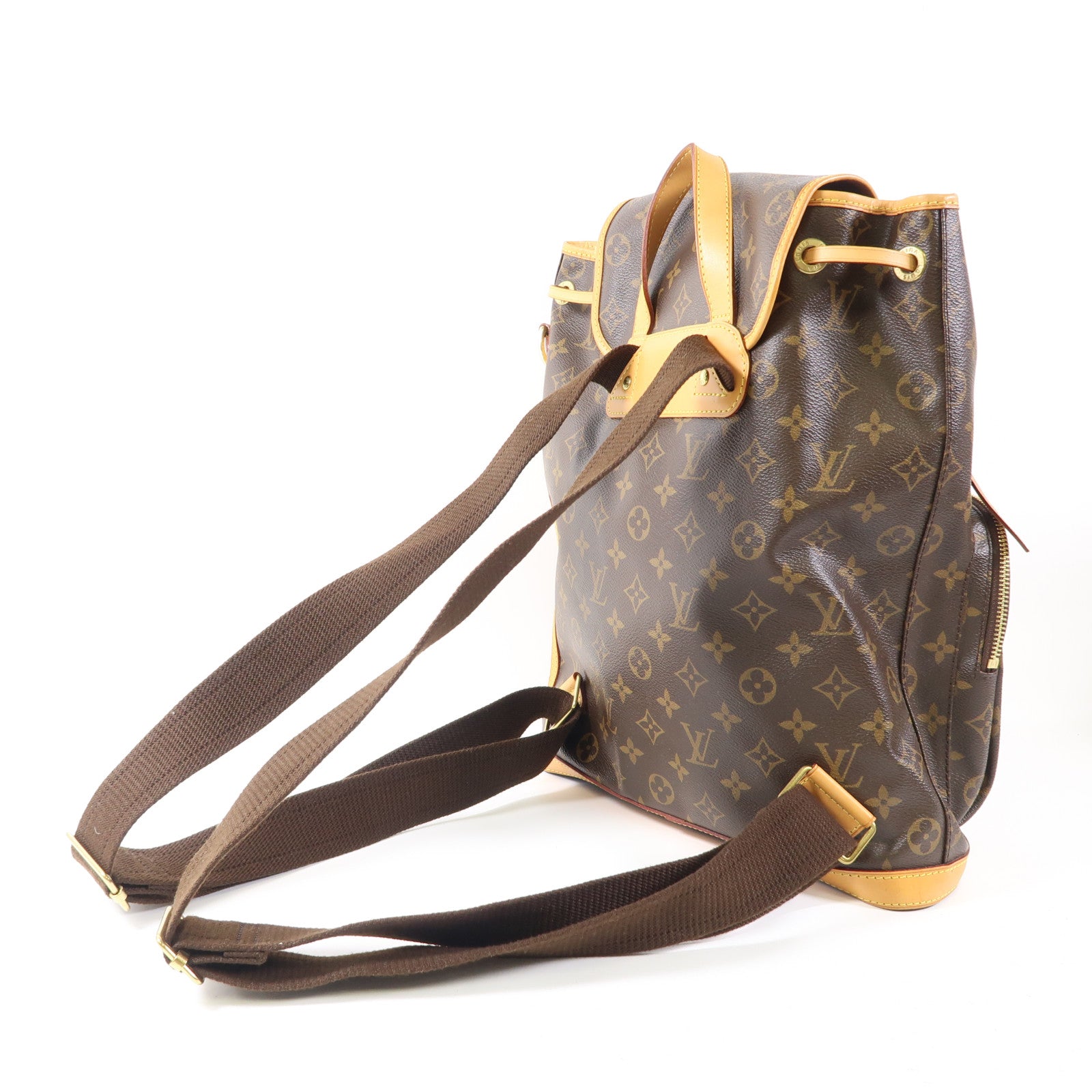 LOUIS VUITTON Monogram Sac A Dos Bosphore背包棕色