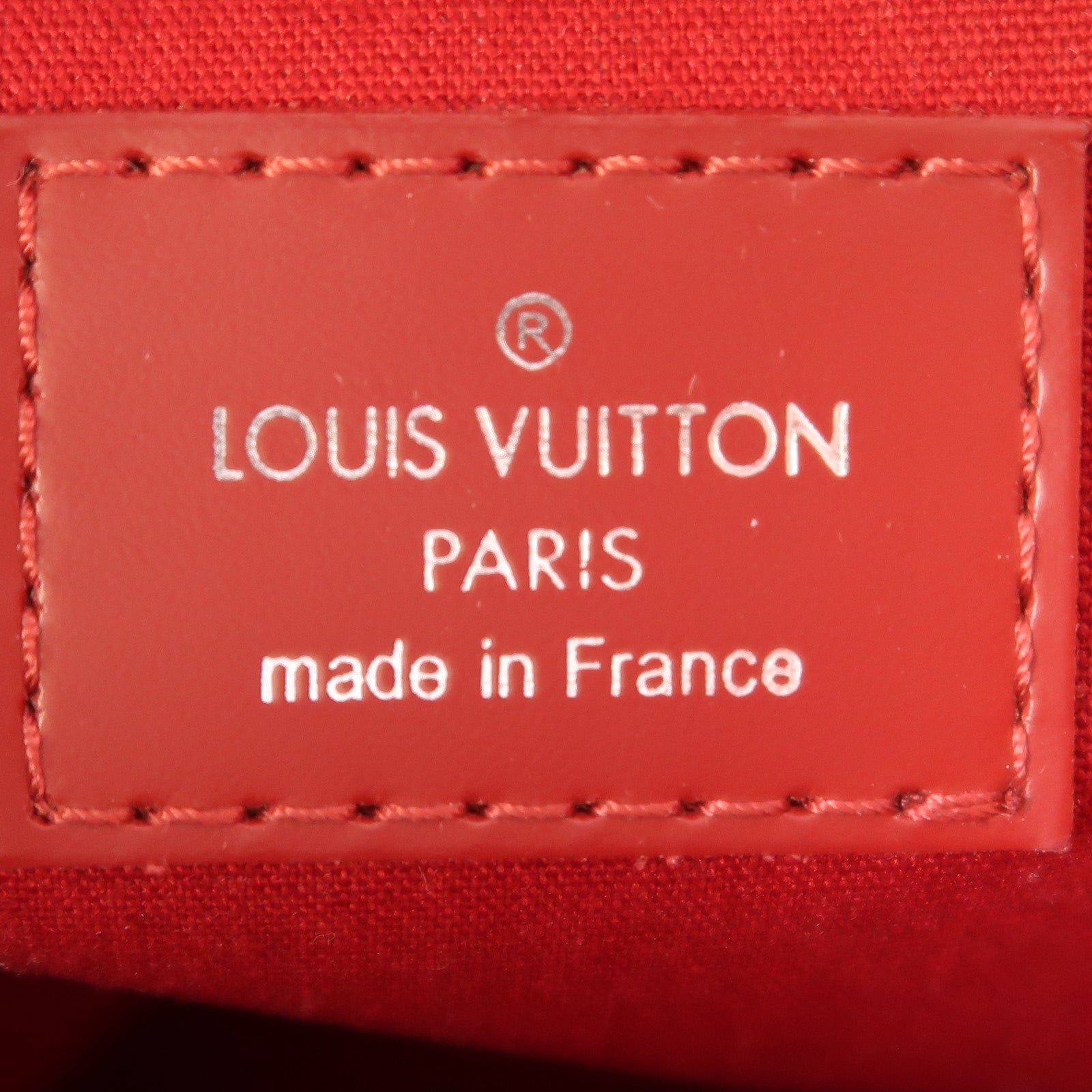 LOUIS VUITTON LV SHW Passy PM Handbag M5926M Epi Leather Red