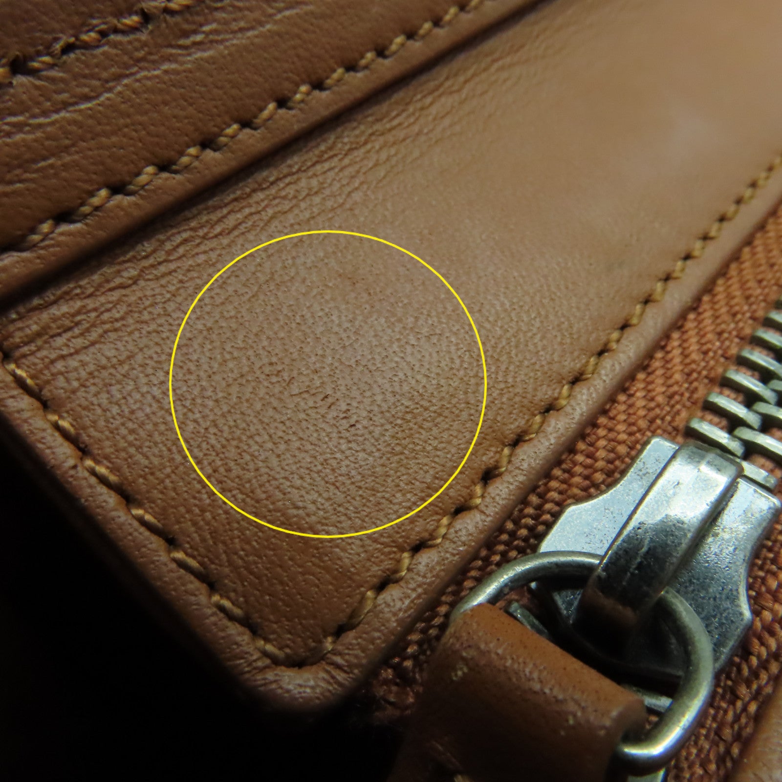 CELINE 牛皮皮革Nano Luggage 2Way Shoulder Bag手挽肩背兩用袋米白色/啡色