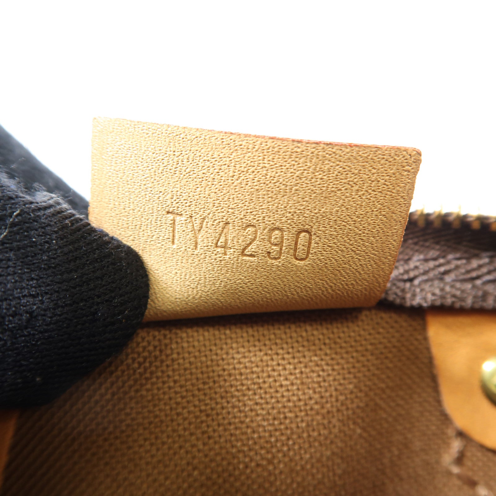 LOUIS VUITTON Monogram Nano Speedy金扣手挽肩背兩用袋棕色