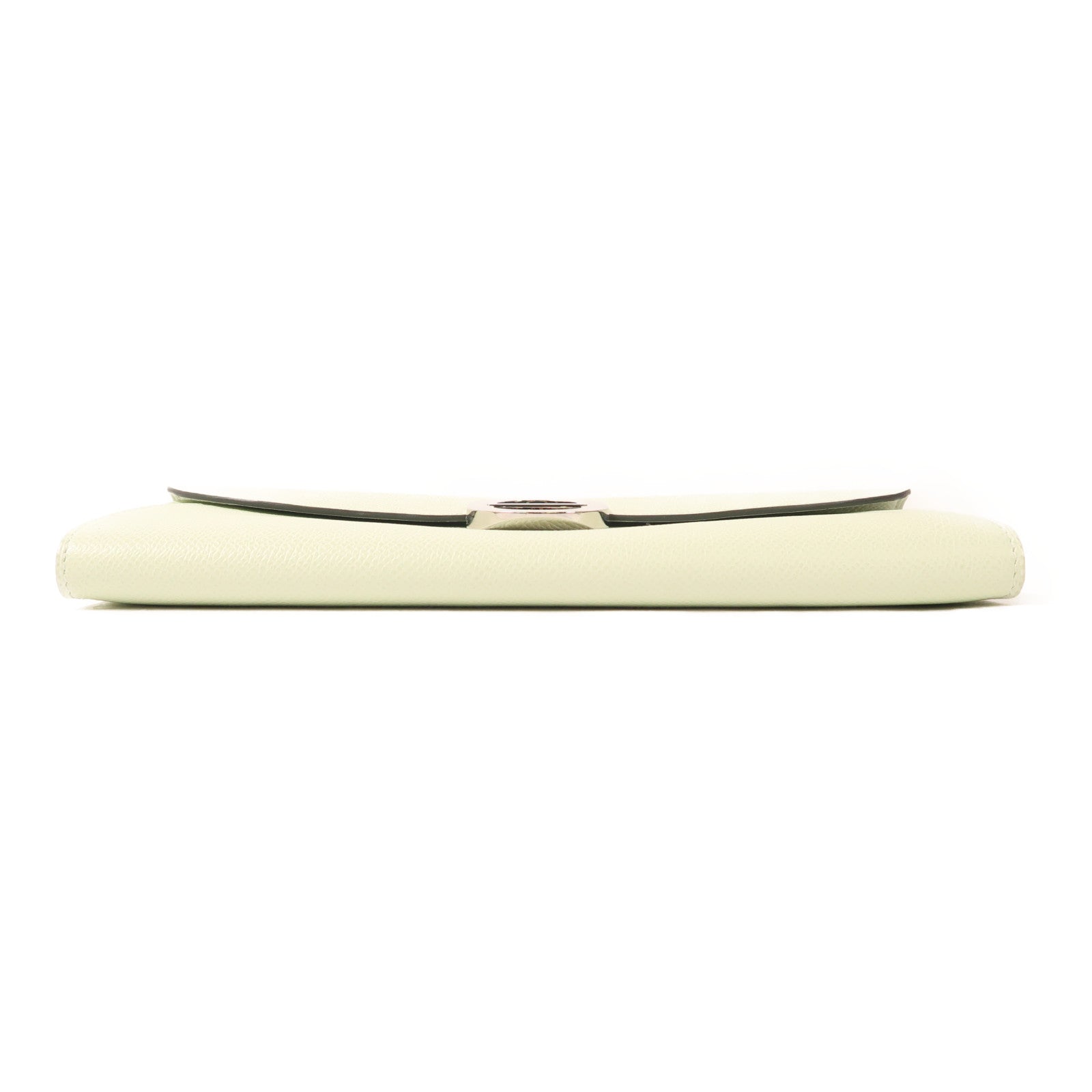HERMES Epsom皮革Maillon To Go銀扣肩背袋Vert Fizz