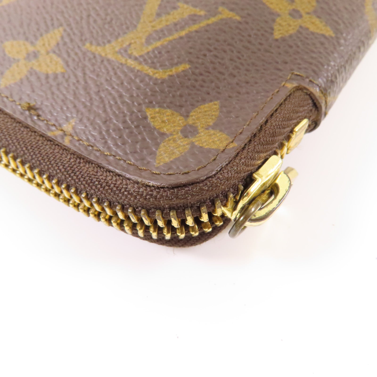 LOUIS VUITTON Monogram Organizer De Voyage金扣長錢包