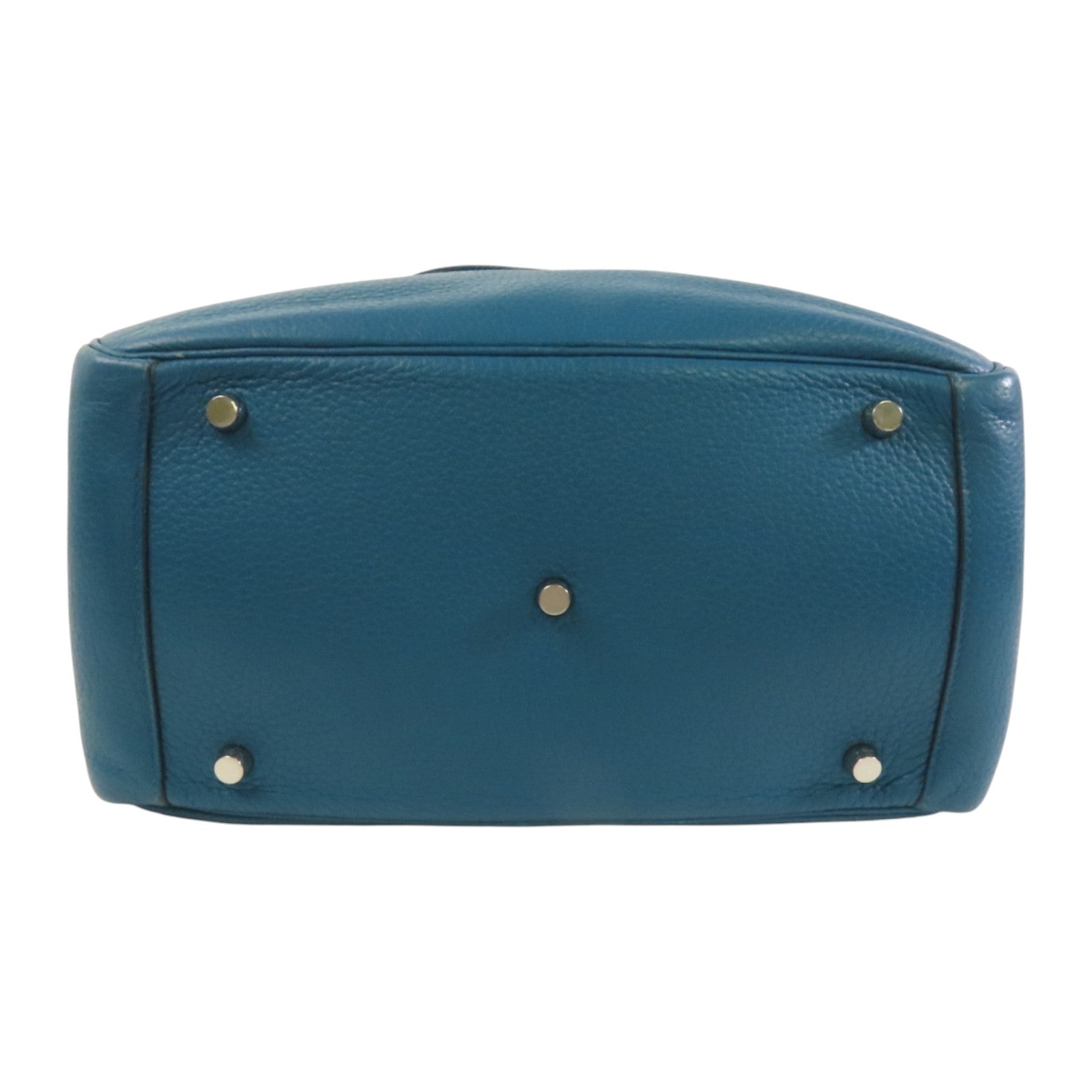 HERMES Clemence皮革Lindy 30銀扣肩背袋