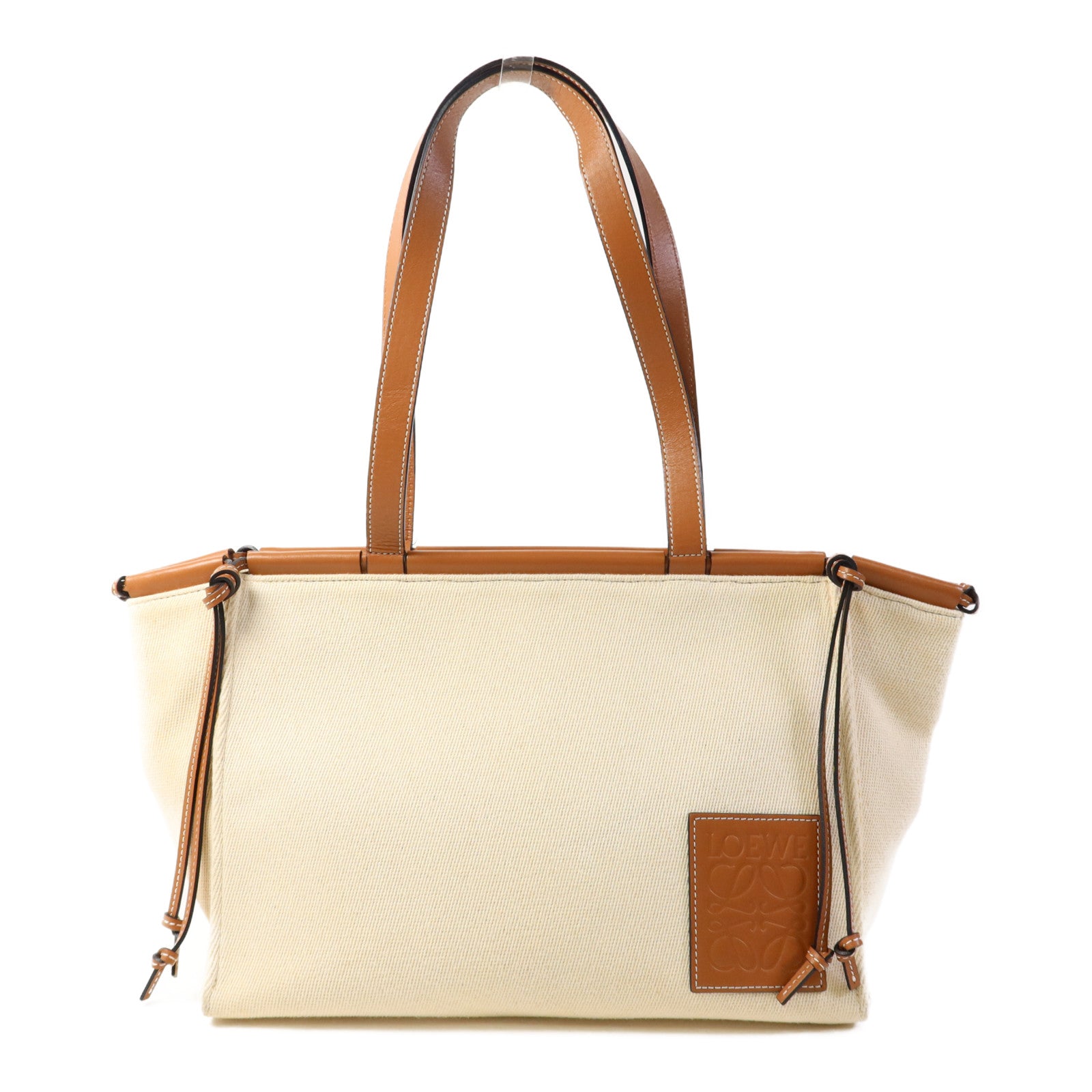 LOEWE 帆布Small Cushion Tote Bag手挽袋