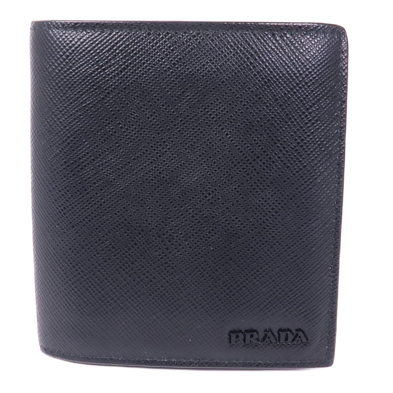 PRADA Saffiano Multic皮革Bifold Wallet錢包