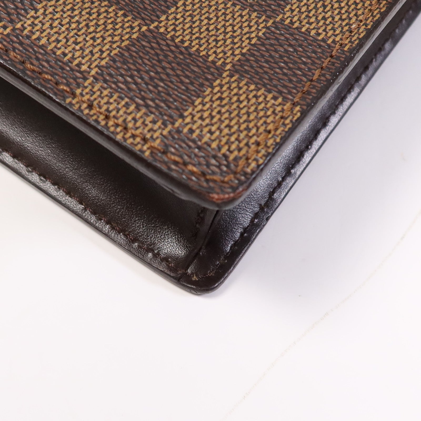 LOUIS VUITTON Damier Portobello金扣肩背袋
