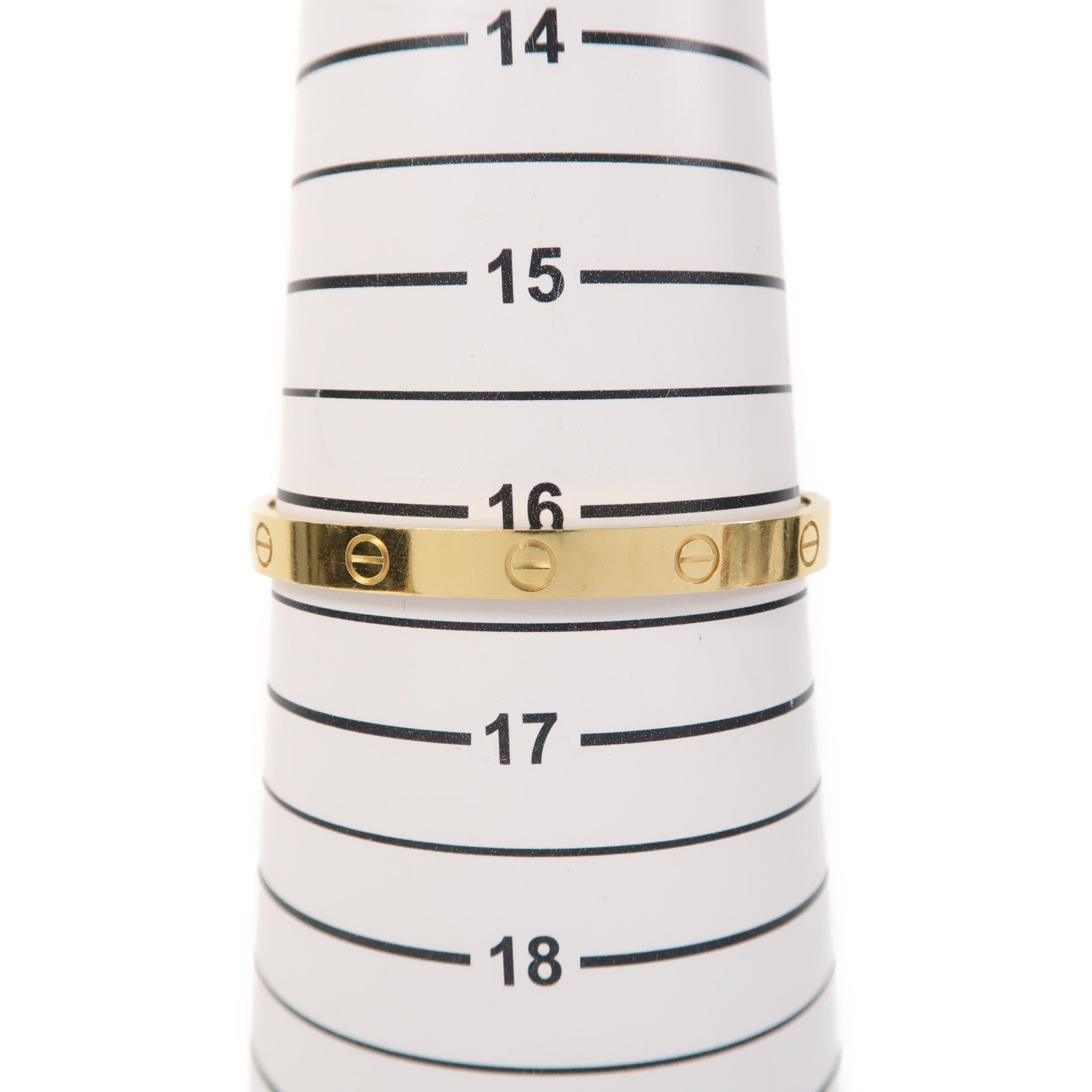CARTIER 18K黃金Love Bracelet手鐲