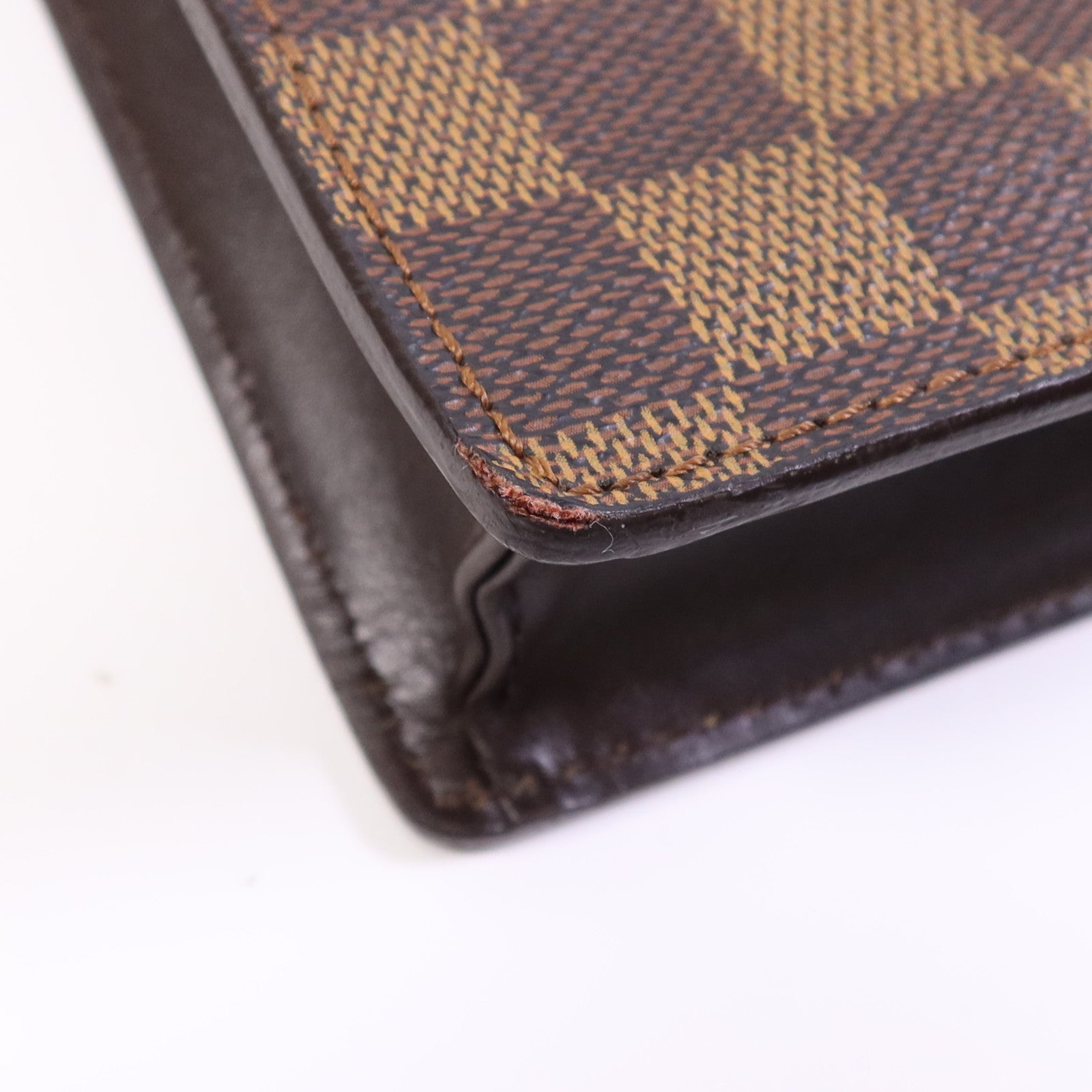 LOUIS VUITTON Damier Portobello金扣肩背袋