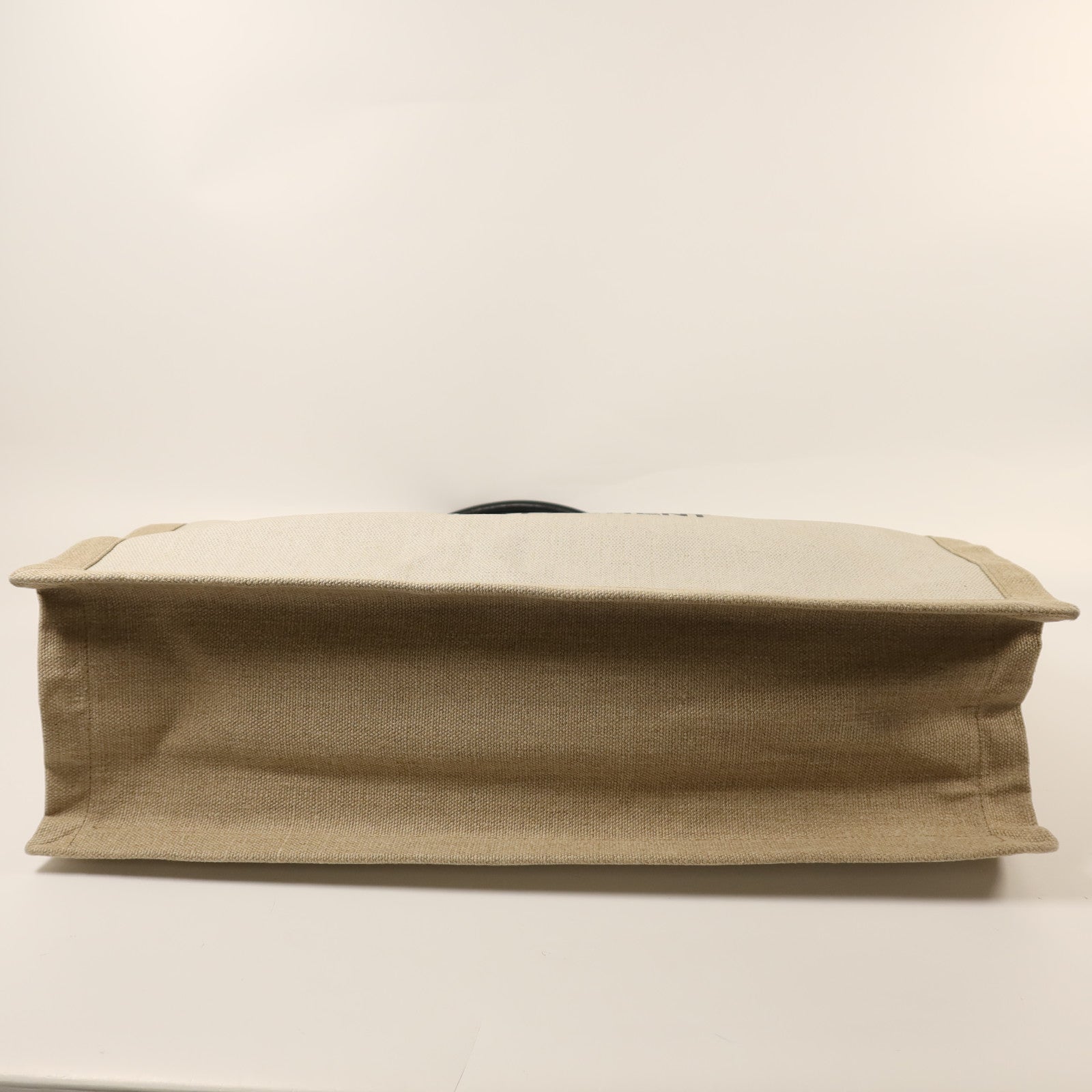 SAINT LAURENT 帆布Rive Gauche Large銀扣手挽袋
