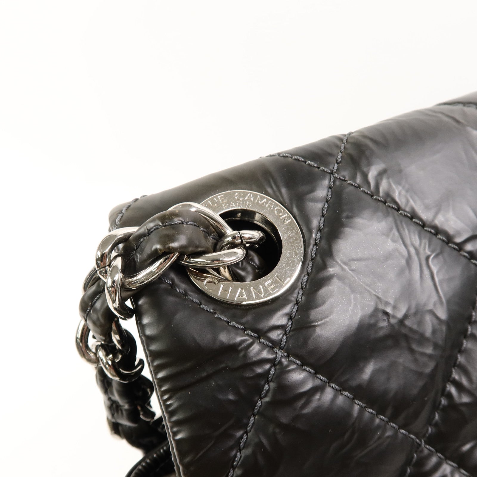 CHANEL 牛皮皮革Shoulder Bag鏈帶肩背袋