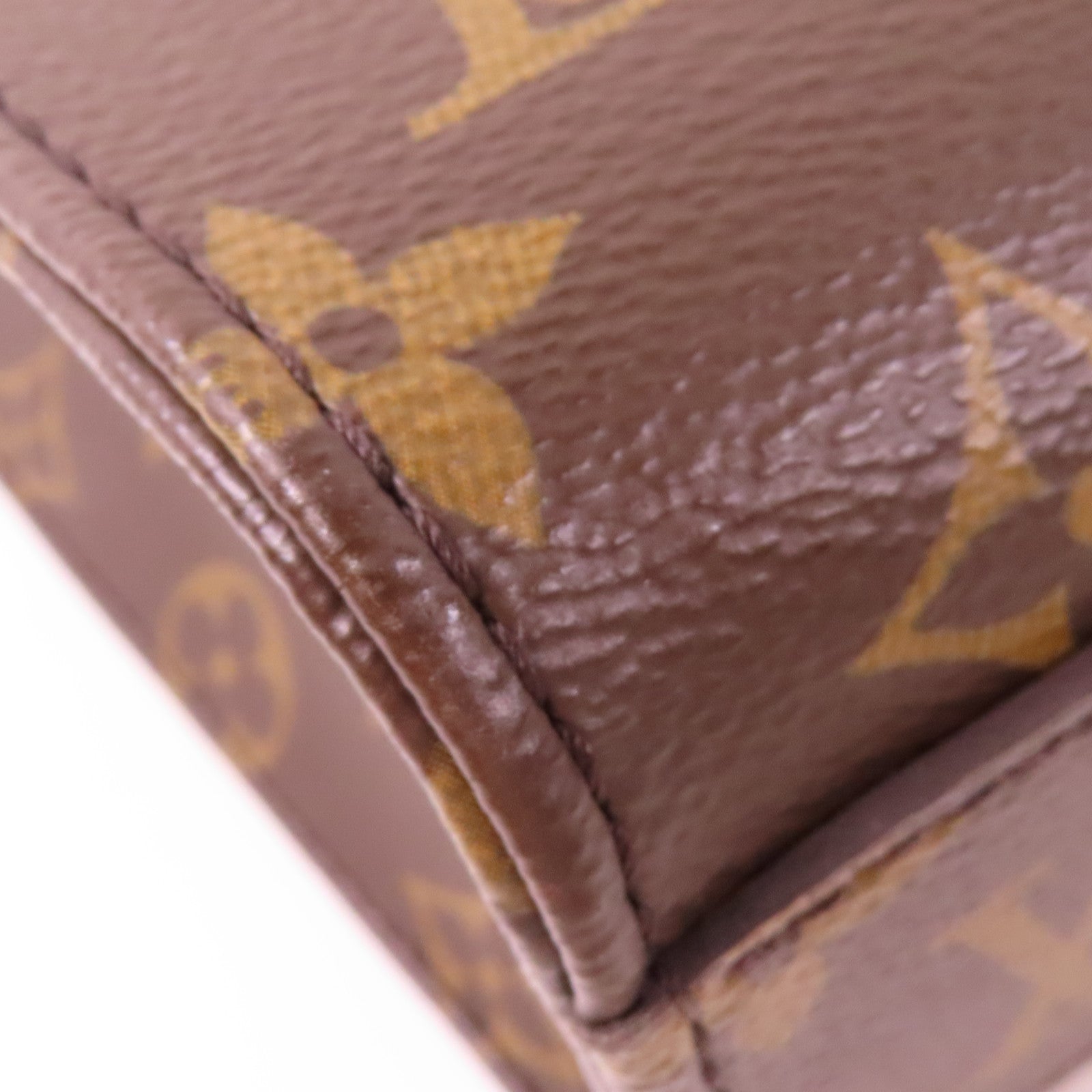 LOUIS VUITTON Monogram Sac Plat BB金扣手挽肩背兩用袋